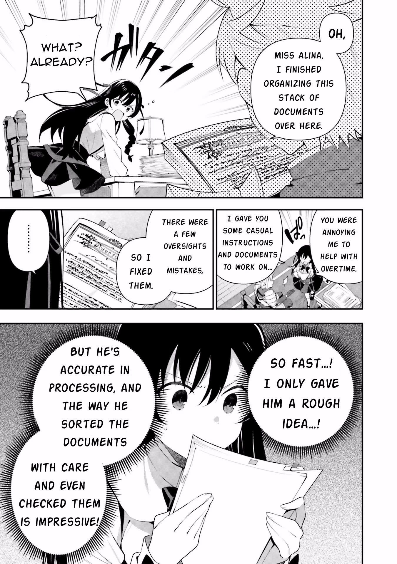 I'm the Guild Receptionist, but Since I Don't Want to Work Overtime, I Think I'll Just Solo the Boss Chapter 7 page 11 - Chapter 7: Hidden Quest