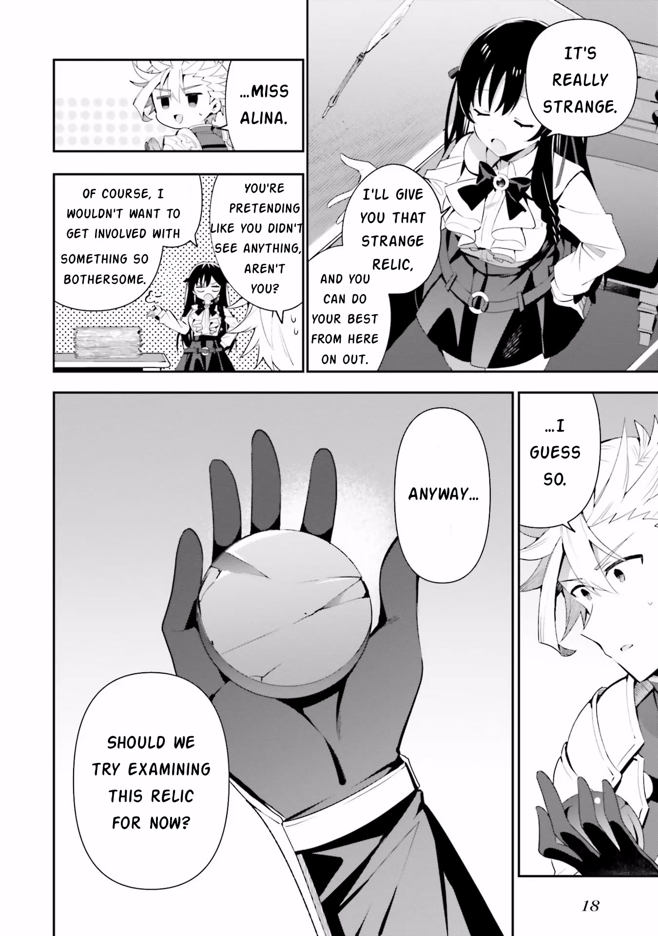 I'm the Guild Receptionist, but Since I Don't Want to Work Overtime, I Think I'll Just Solo the Boss Chapter 7 page 20 - Chapter 7: Hidden Quest
