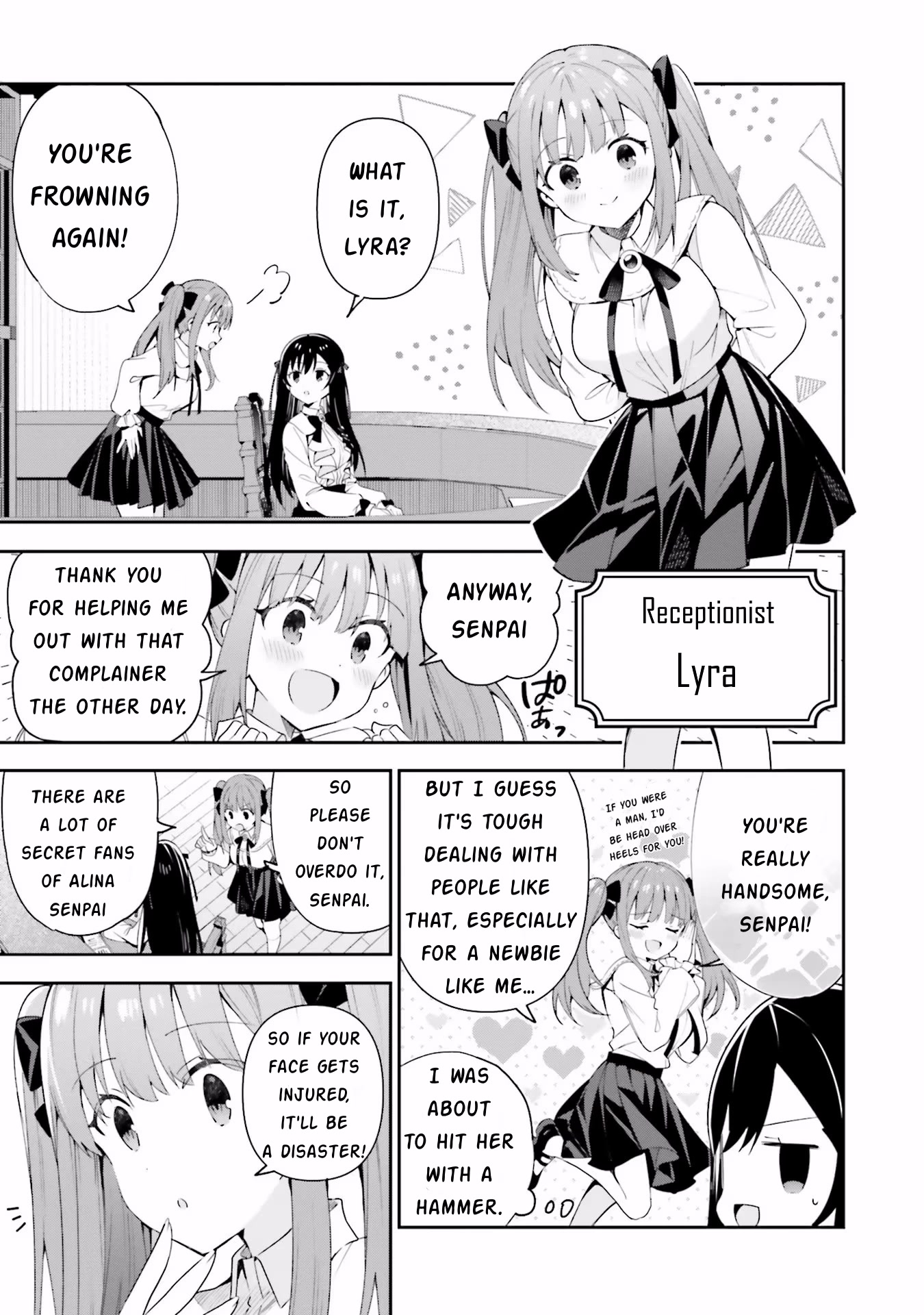 I'm the Guild Receptionist, but Since I Don't Want to Work Overtime, I Think I'll Just Solo the Boss Chapter 7 page 23 - Chapter 7: Hidden Quest
