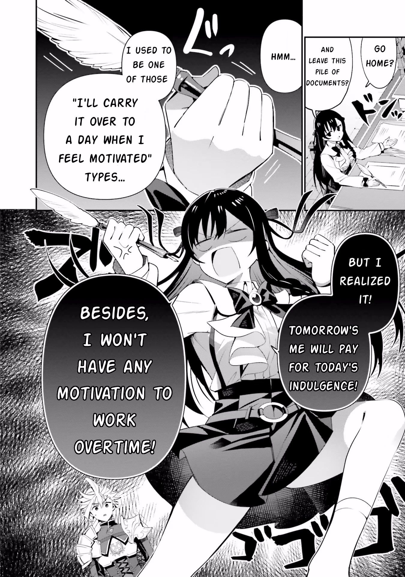 I'm the Guild Receptionist, but Since I Don't Want to Work Overtime, I Think I'll Just Solo the Boss Chapter 7 page 8 - Chapter 7: Hidden Quest