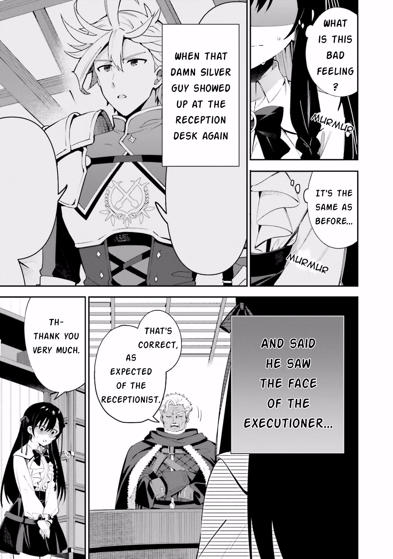 I'm the Guild Receptionist, but Since I Don't Want to Work Overtime, I Think I'll Just Solo the Boss Chapter 8 page 7 - Chapter 8: Exposed
