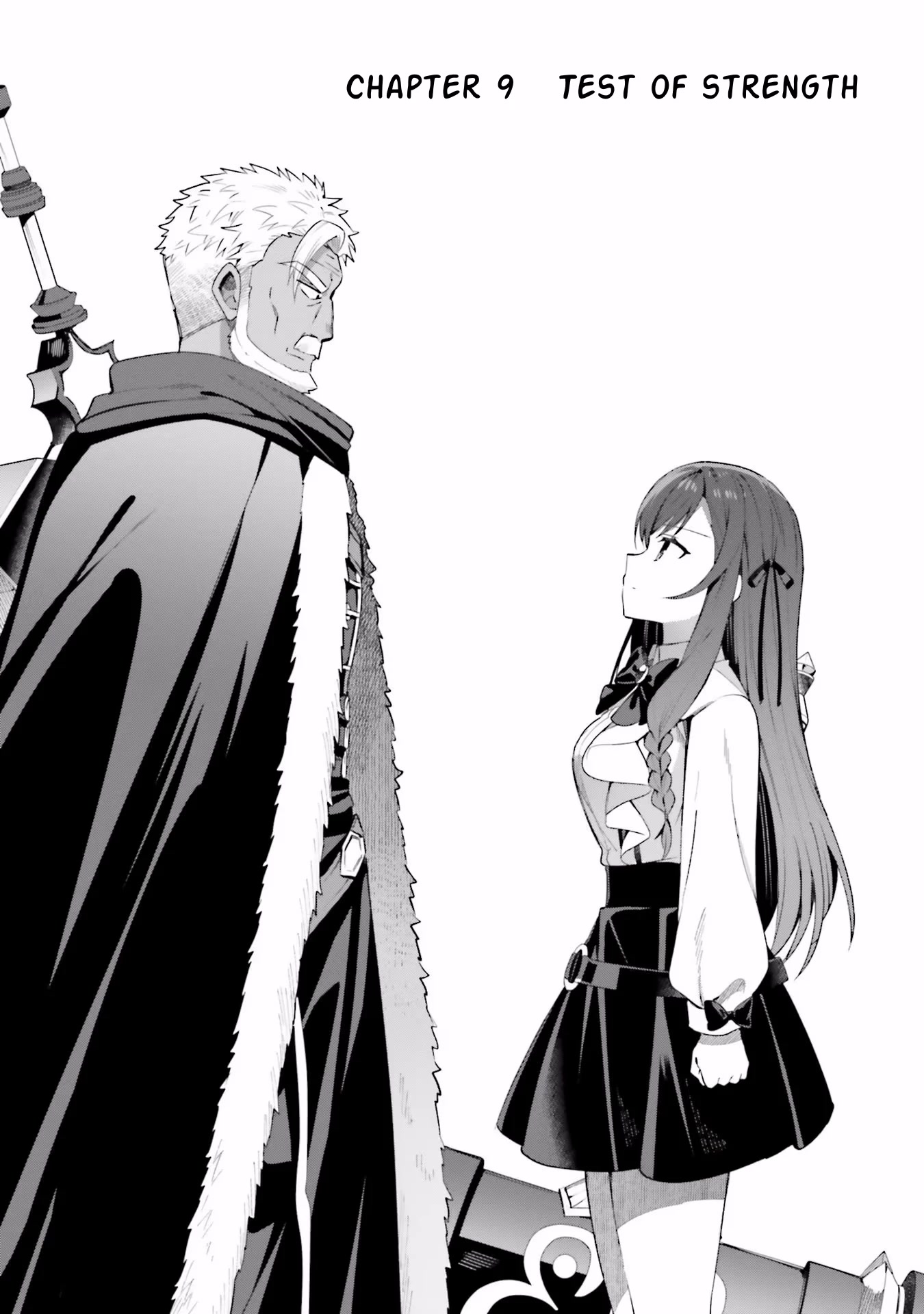 I'm the Guild Receptionist, but Since I Don't Want to Work Overtime, I Think I'll Just Solo the Boss Chapter 9 page 1 - Chapter 9: Test of Strength