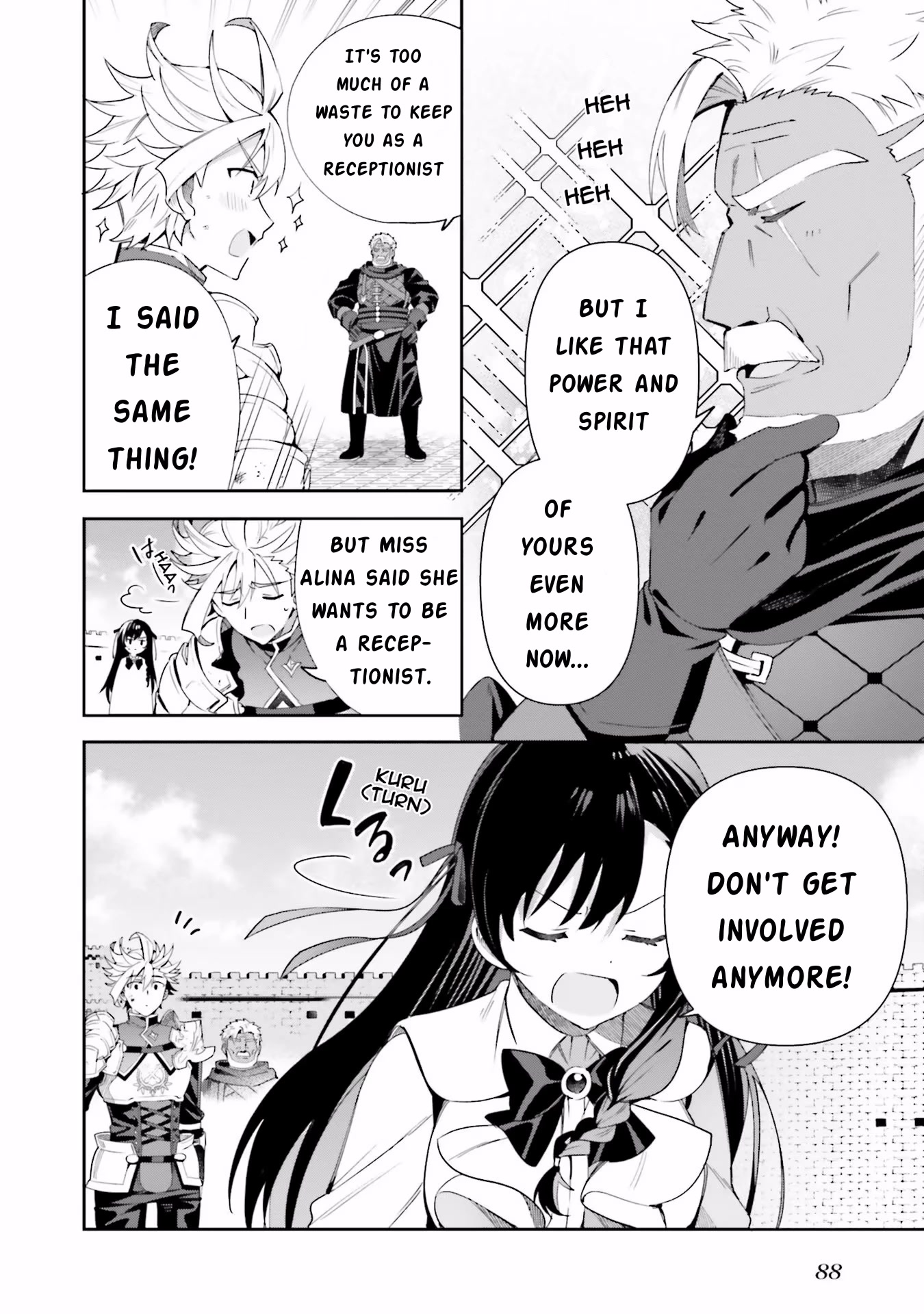 I'm the Guild Receptionist, but Since I Don't Want to Work Overtime, I Think I'll Just Solo the Boss Chapter 9 page 30 - Chapter 9: Test of Strength