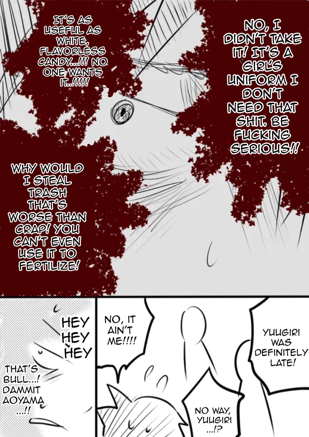 I'm the Main character of a Harem Manga, but I'm Gay So Every Day Is Hell for Me Chapter 14 page 4 - Chapter 14