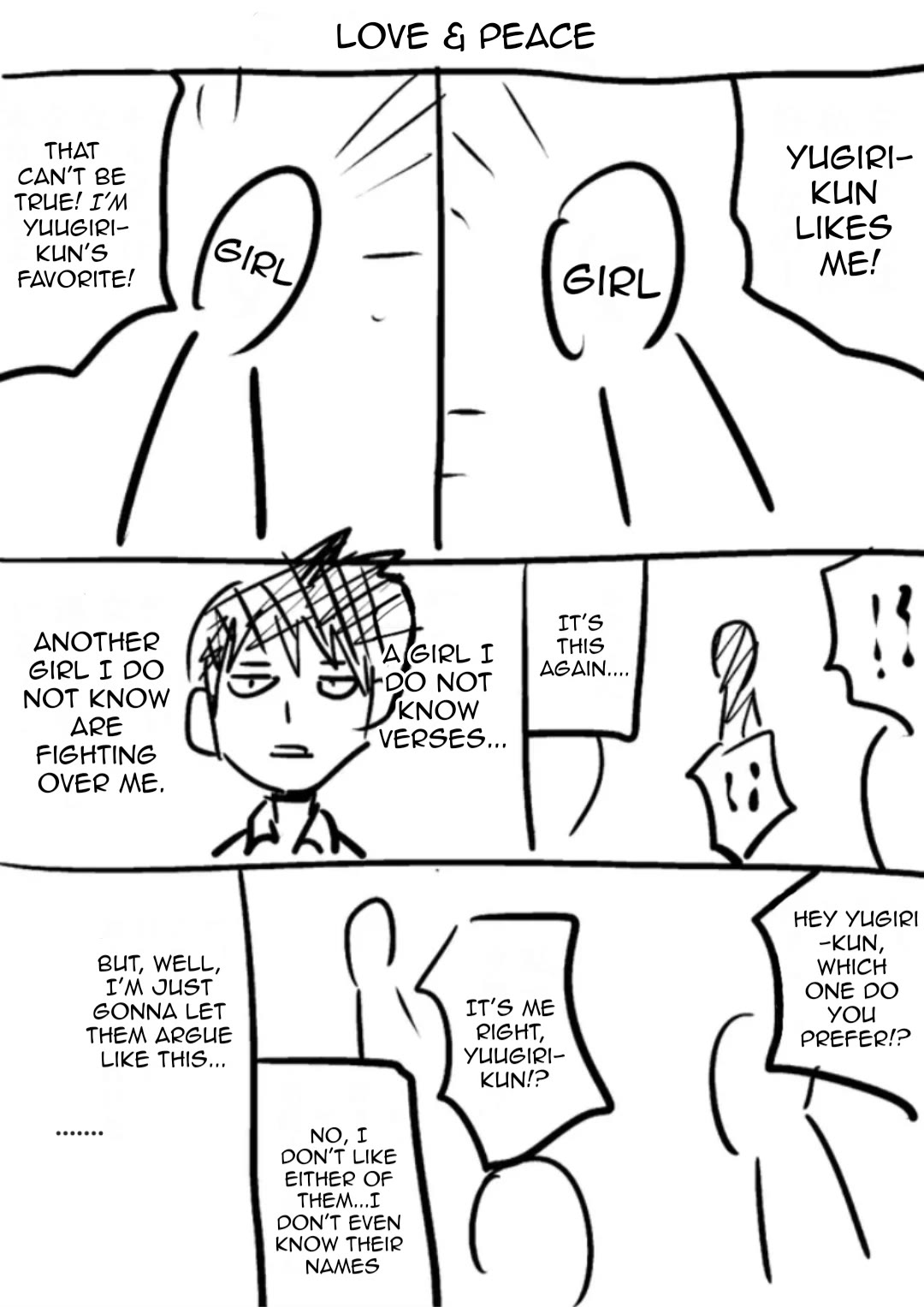 I'm the Main character of a Harem Manga, but I'm Gay So Every Day Is Hell for Me Chapter 15 page 1 - Chapter 15