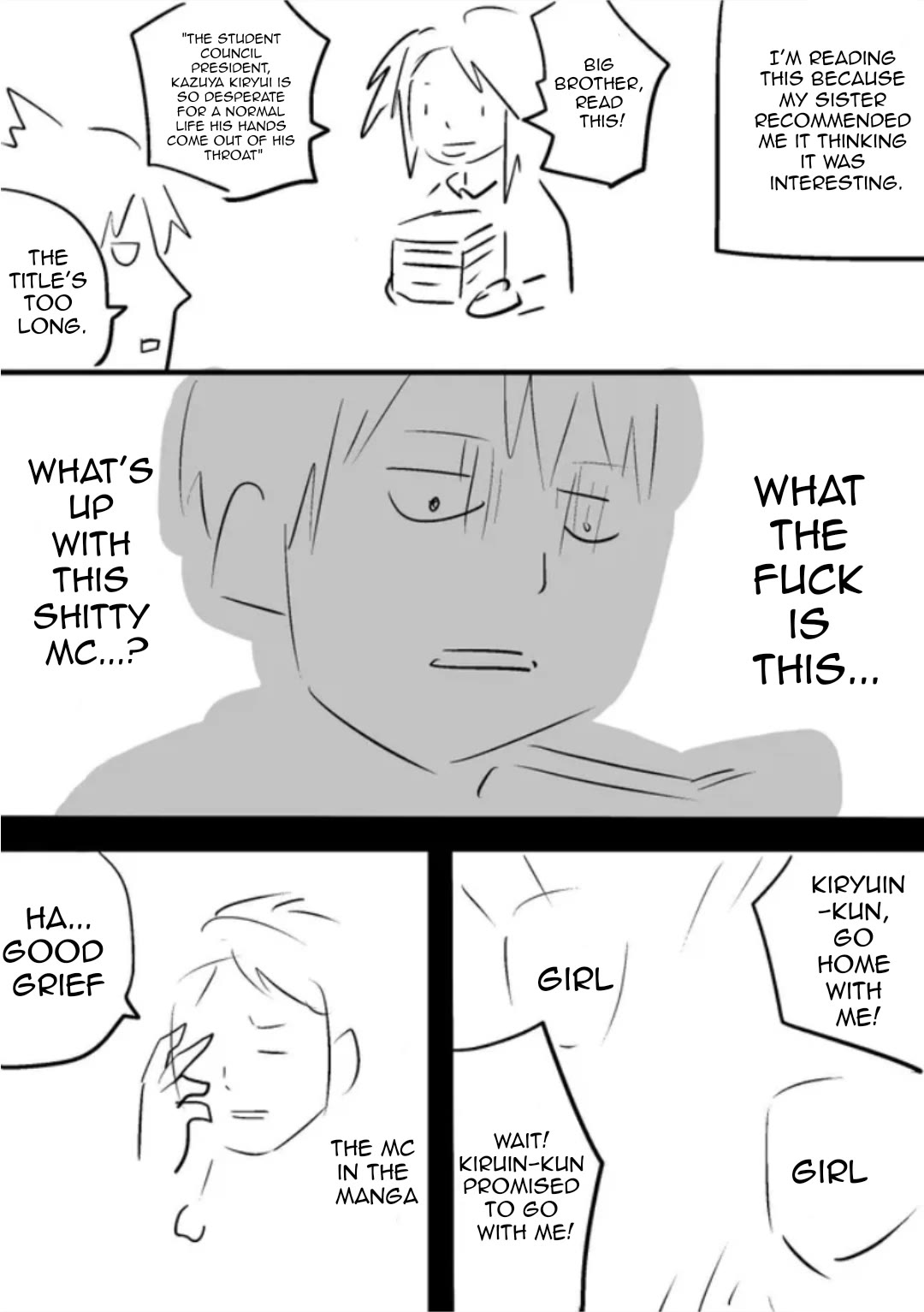 I'm the Main character of a Harem Manga, but I'm Gay So Every Day Is Hell for Me Chapter 3 page 3 - Chapter 3