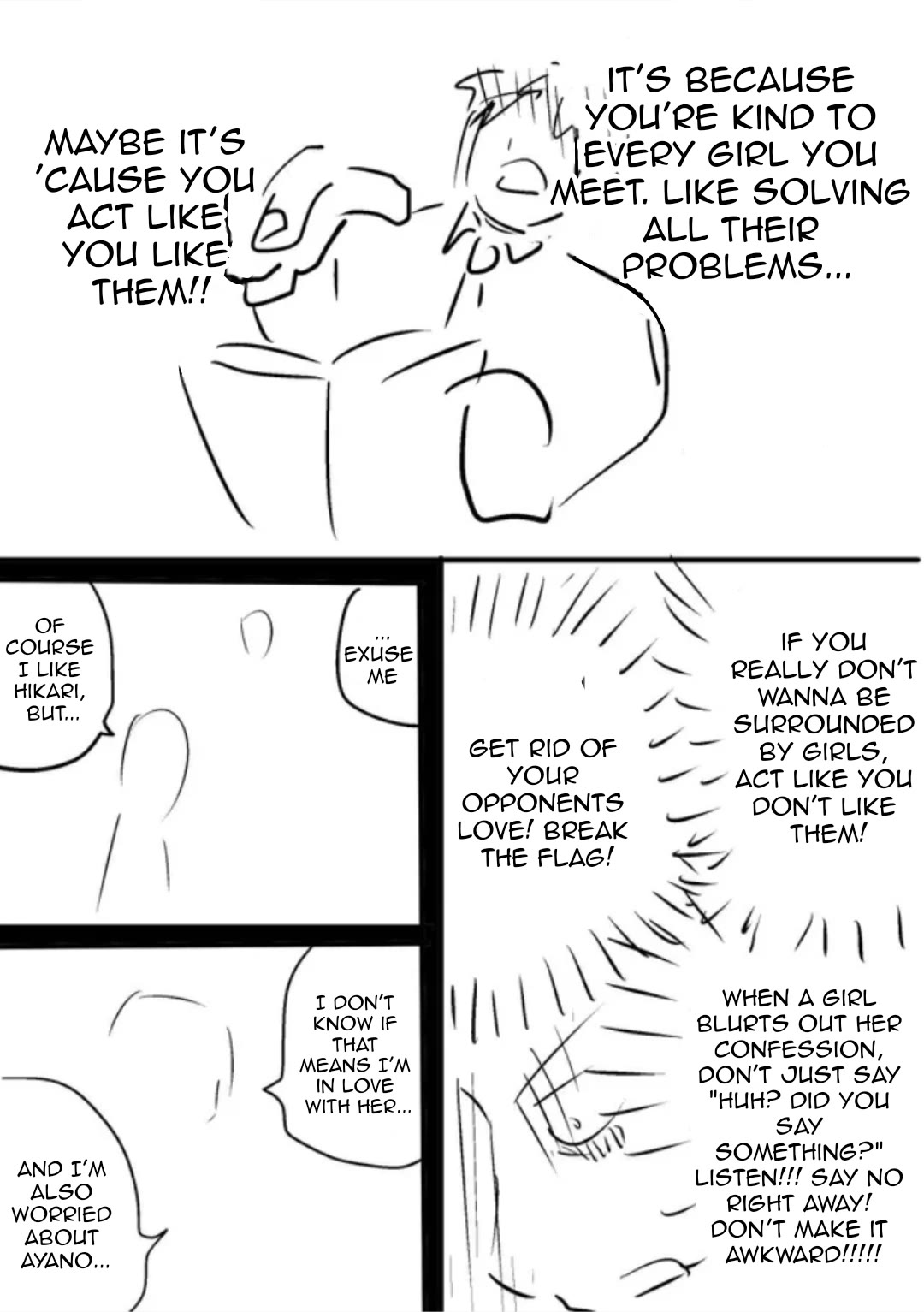 I'm the Main character of a Harem Manga, but I'm Gay So Every Day Is Hell for Me Chapter 3 page 5 - Chapter 3