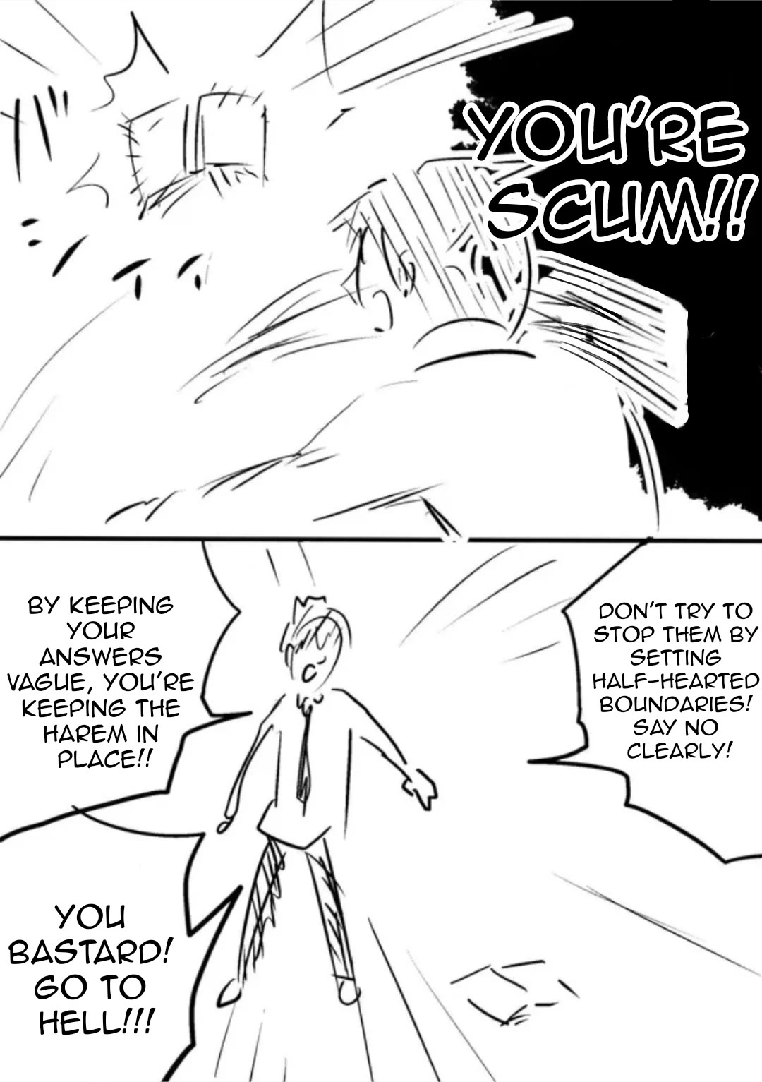 I'm the Main character of a Harem Manga, but I'm Gay So Every Day Is Hell for Me Chapter 3 page 6 - Chapter 3