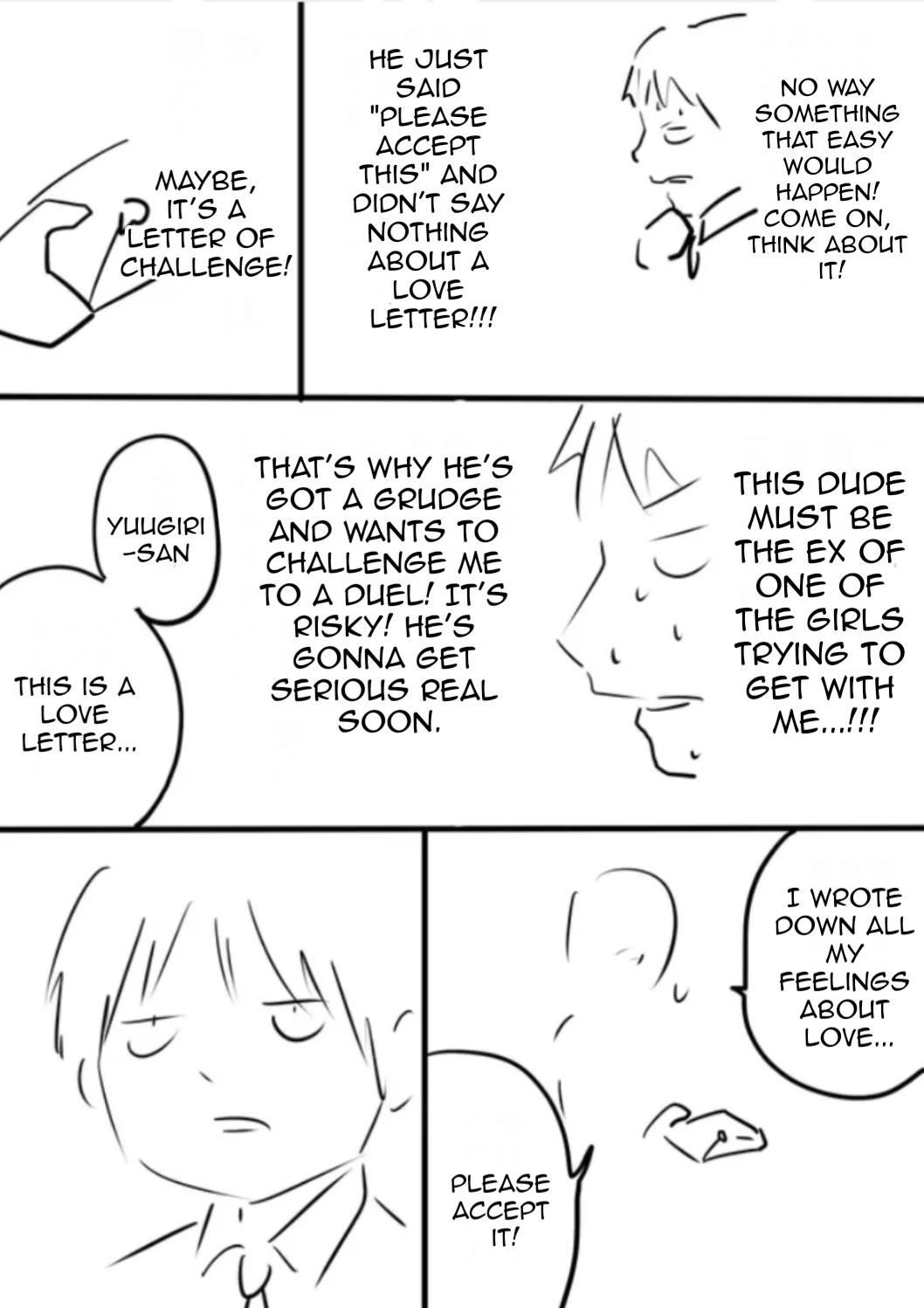 I'm the Main character of a Harem Manga, but I'm Gay So Every Day Is Hell for Me Chapter 4 page 9 - Chapter 4