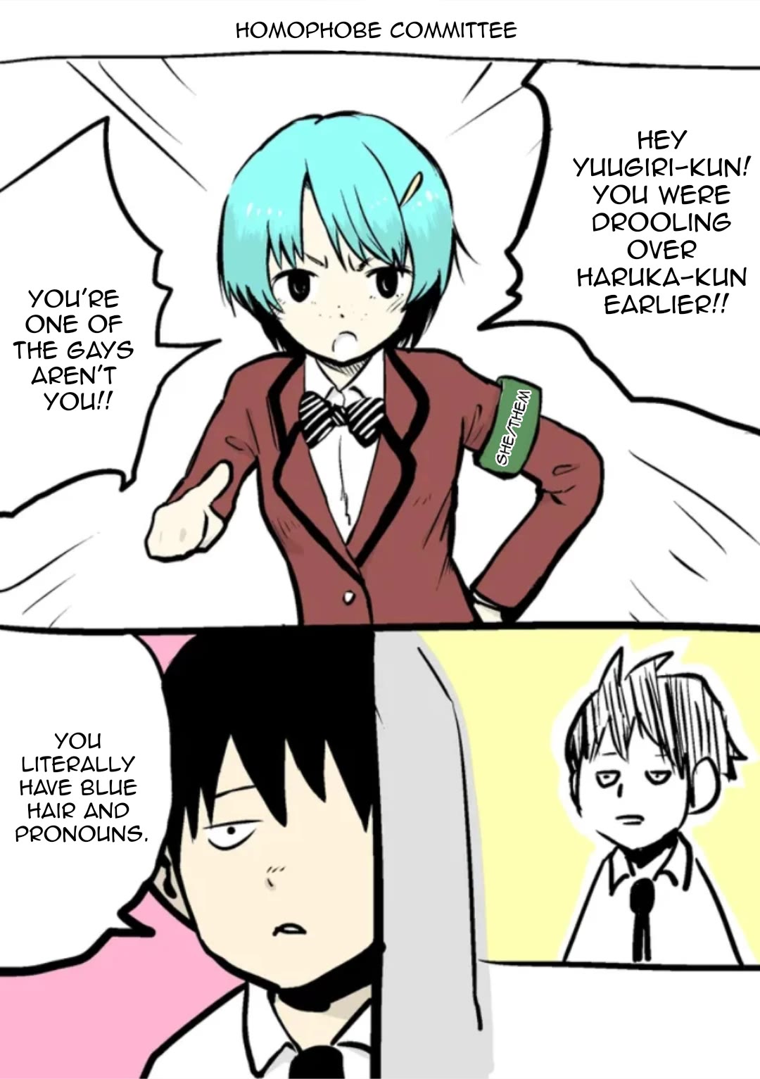 I'm the Main character of a Harem Manga, but I'm Gay So Every Day Is Hell for Me Chapter 5 page 4 - Chapter 5