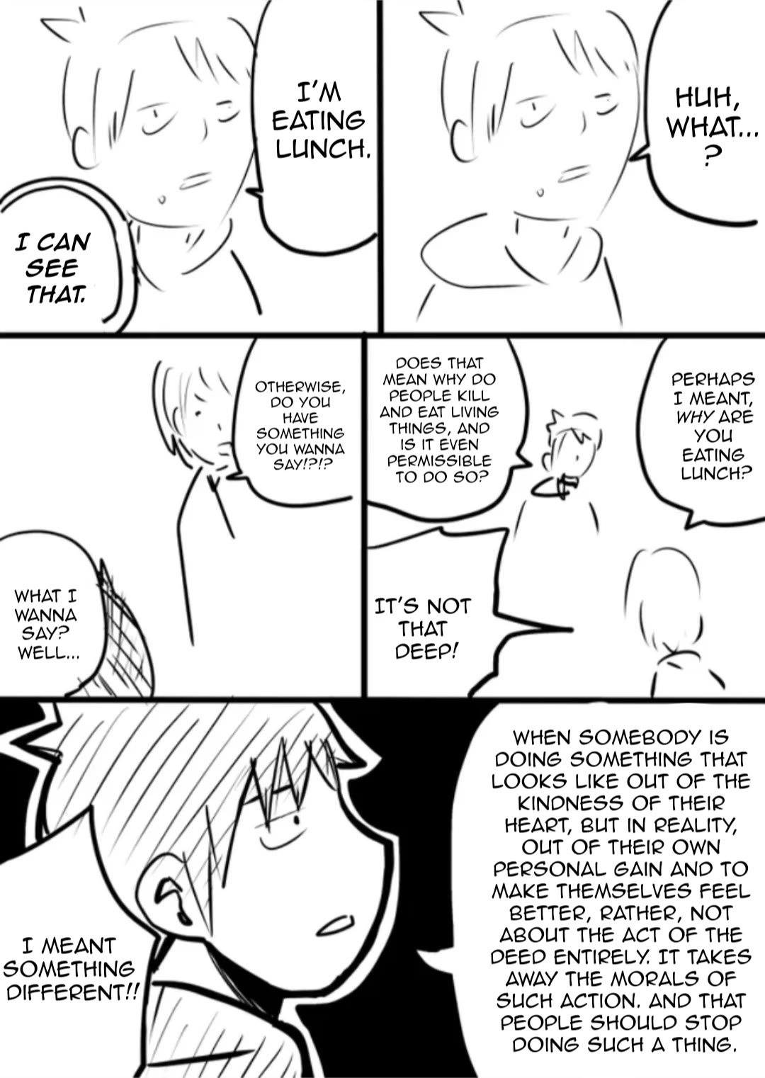 I'm the Main character of a Harem Manga, but I'm Gay So Every Day Is Hell for Me Chapter 7 page 4 - Chapter 7