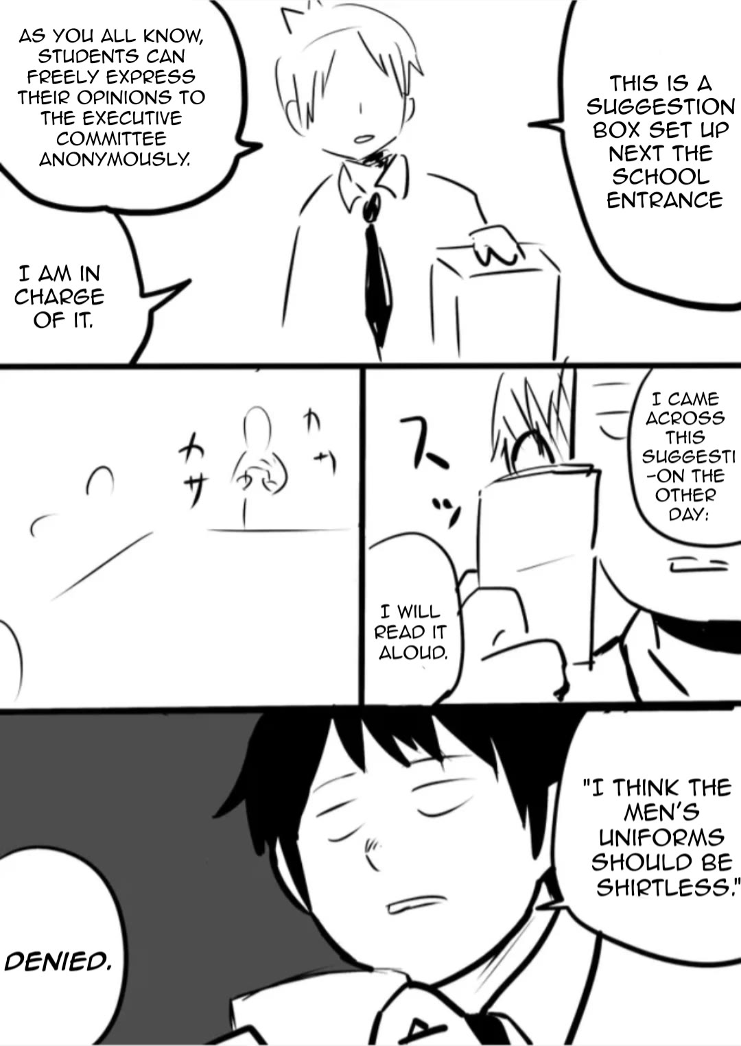 I'm the Main character of a Harem Manga, but I'm Gay So Every Day Is Hell for Me Chapter 8 page 2 - Chapter 8