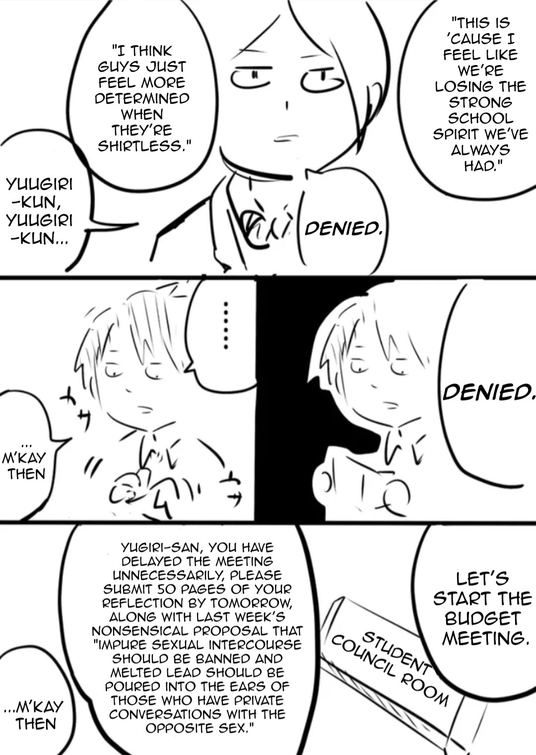 I'm the Main character of a Harem Manga, but I'm Gay So Every Day Is Hell for Me Chapter 8 page 3 - Chapter 8
