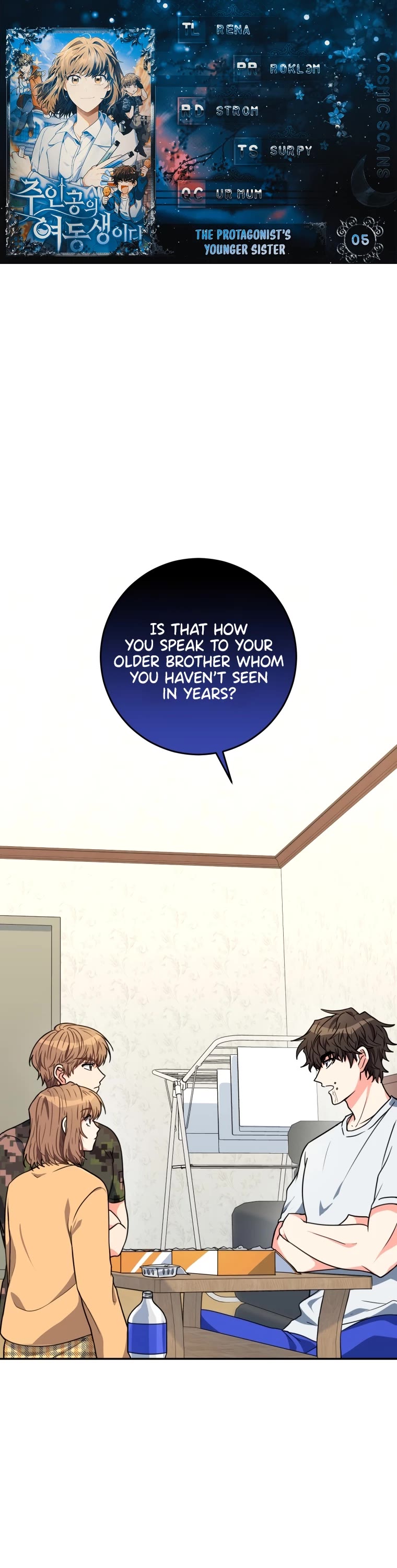 I'm the Main Character's Little Sister Chapter 5 page 1 - Chapter 5