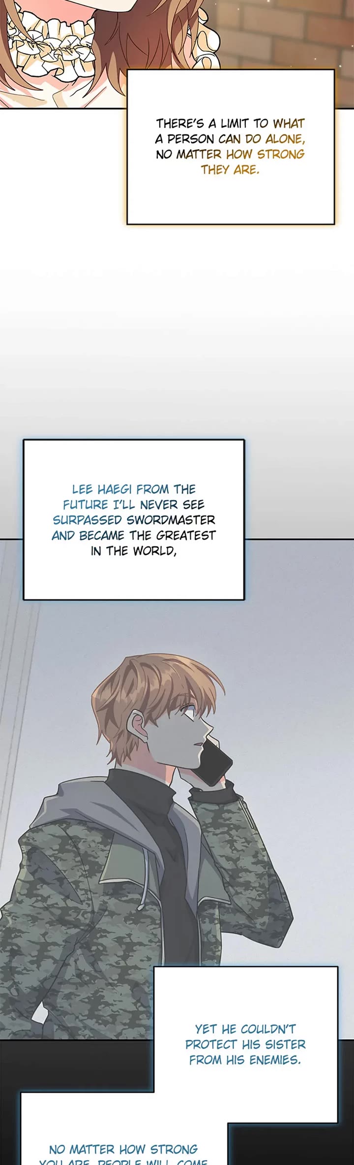 I'm the Main Character's Little Sister Chapter 55 page 19 - Chapter 55