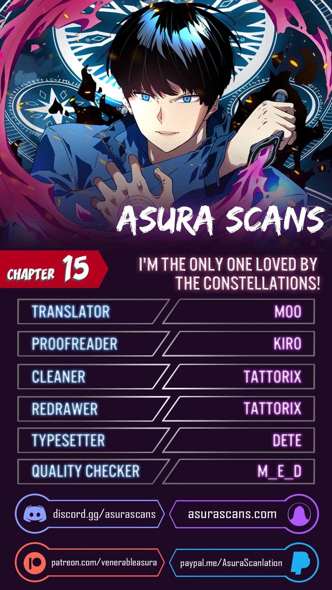 I'm the Only One Loved by the Constellations! Chapter 15 page 1 - Chapter 15