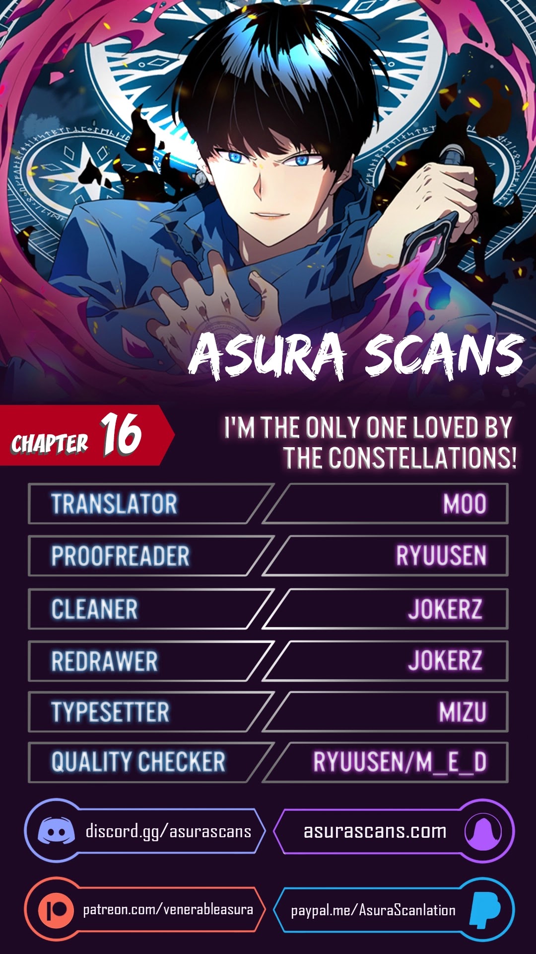 I'm the Only One Loved by the Constellations! Chapter 16 page 1 - Chapter 16