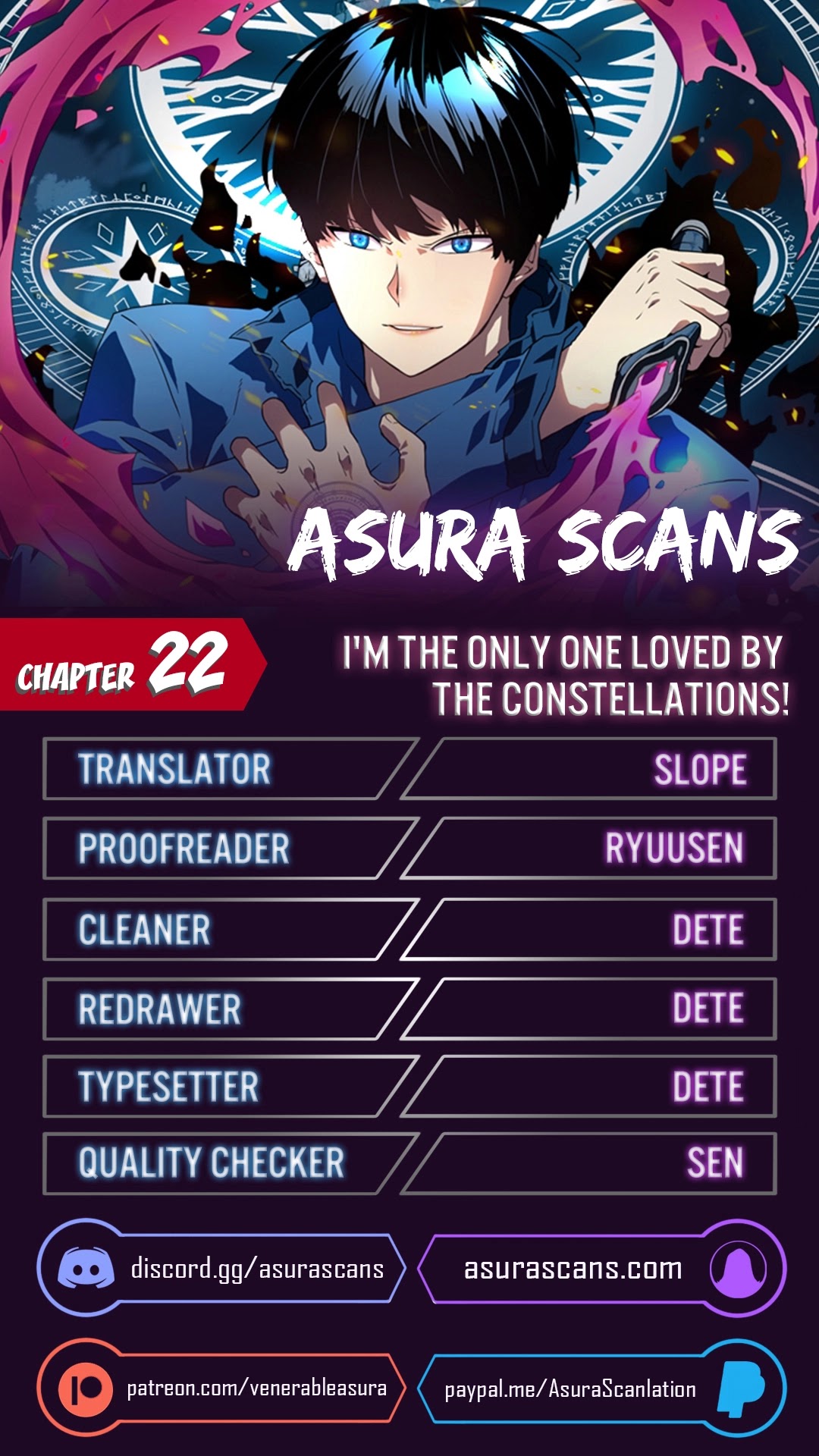 I'm the Only One Loved by the Constellations! Chapter 22 page 1 - Chapter 22