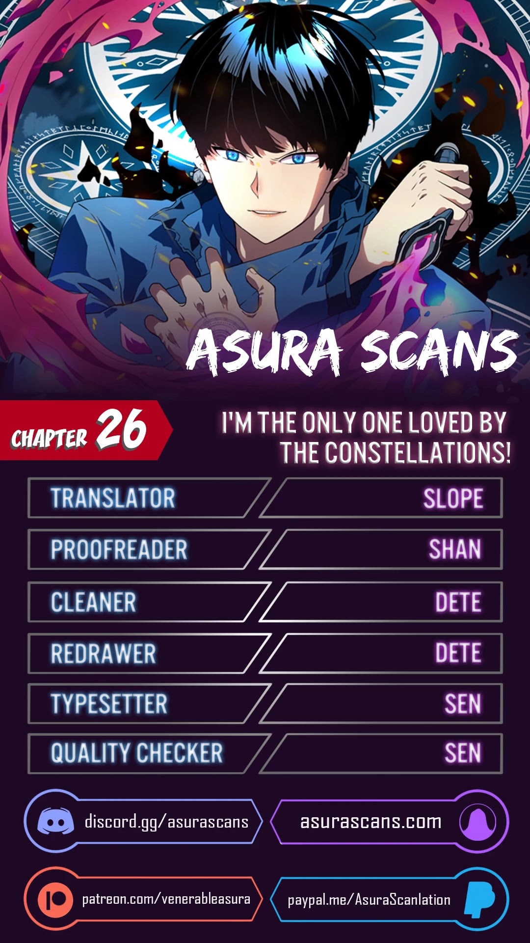 I'm the Only One Loved by the Constellations! Chapter 26 page 1 - Chapter 26