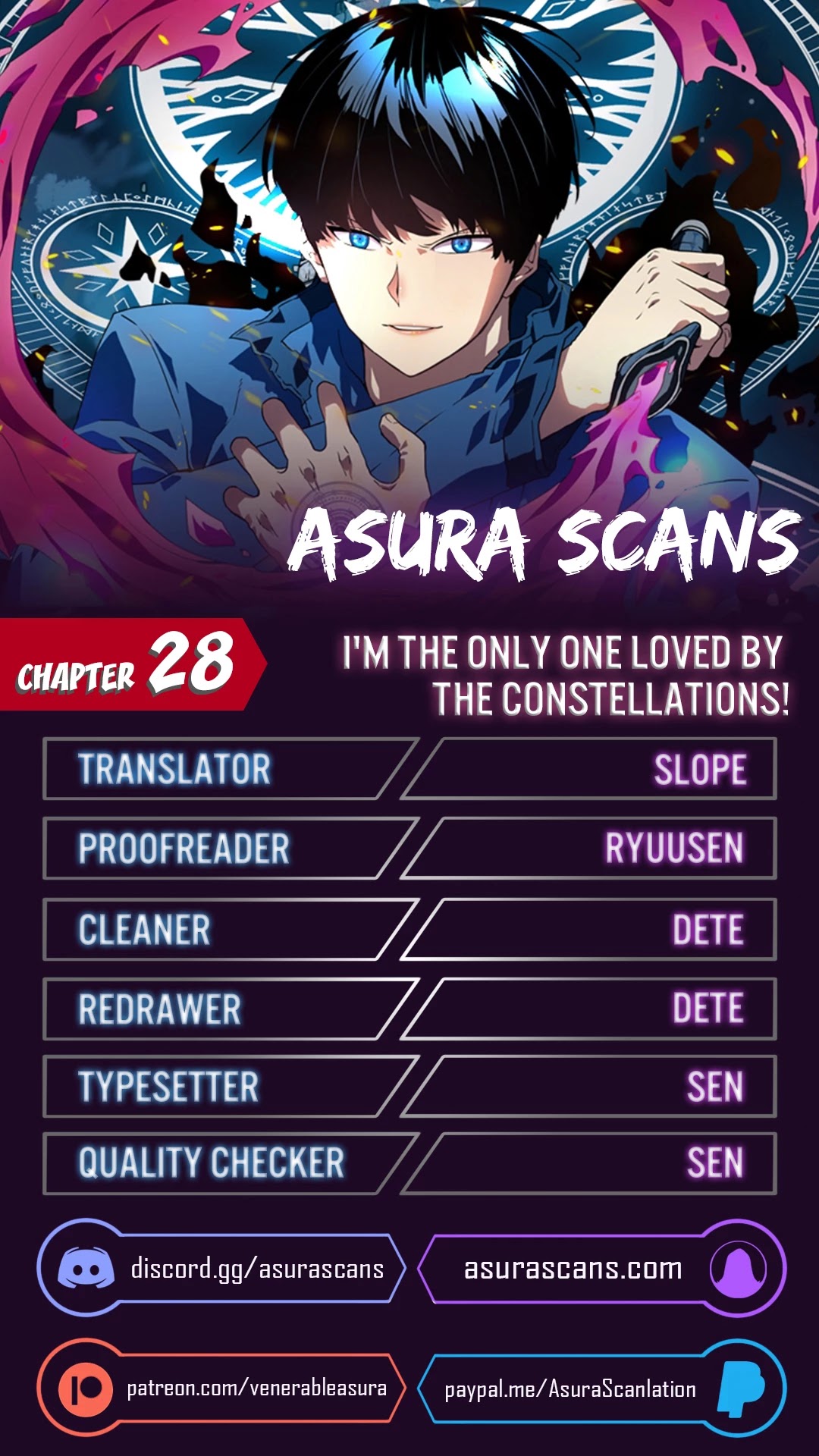 I'm the Only One Loved by the Constellations! Chapter 28 page 1 - Chapter 28