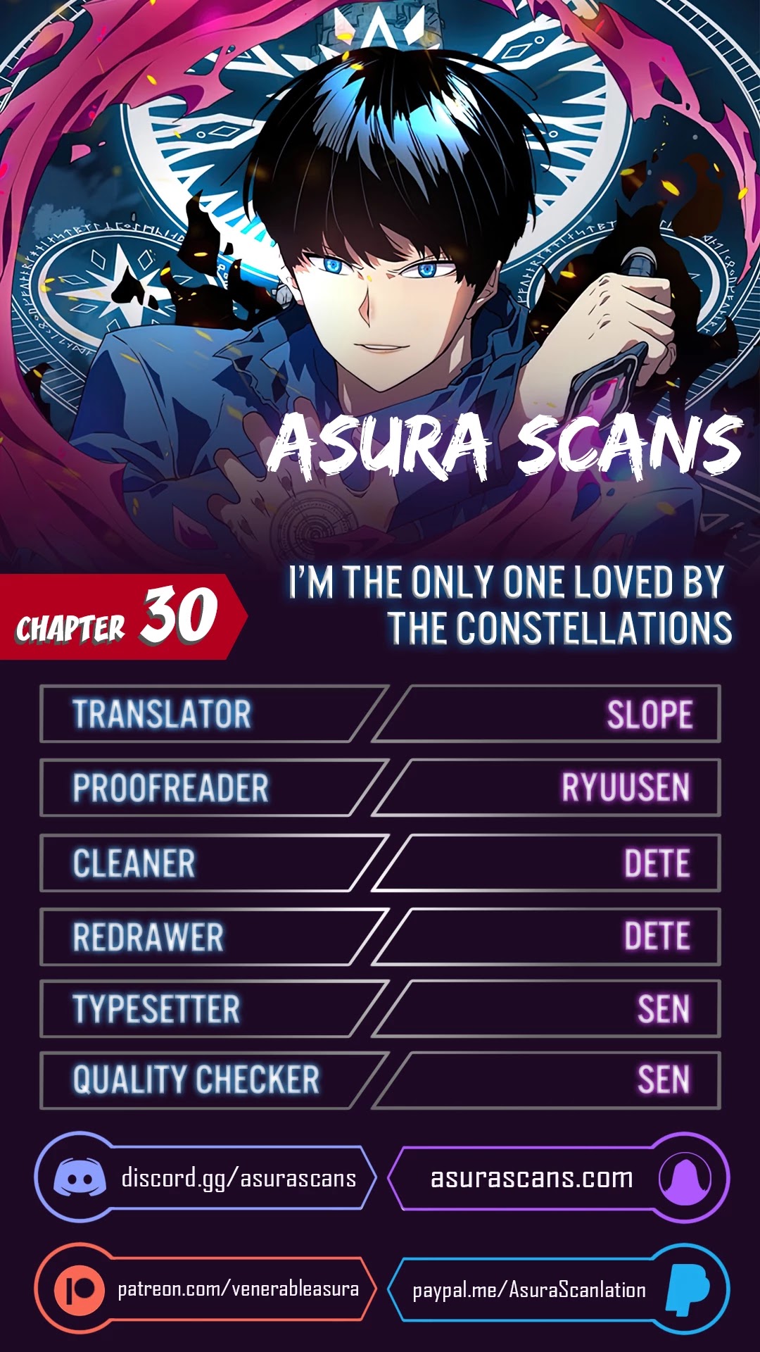 I'm the Only One Loved by the Constellations! Chapter 30 page 1 - Chapter 30