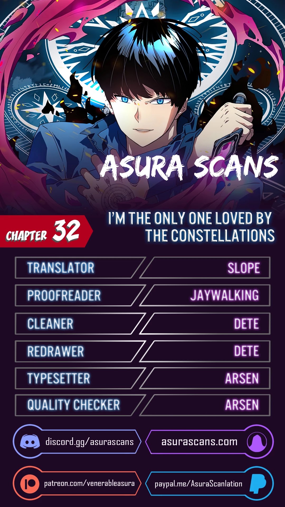 I'm the Only One Loved by the Constellations! Chapter 32 page 1 - Chapter 32