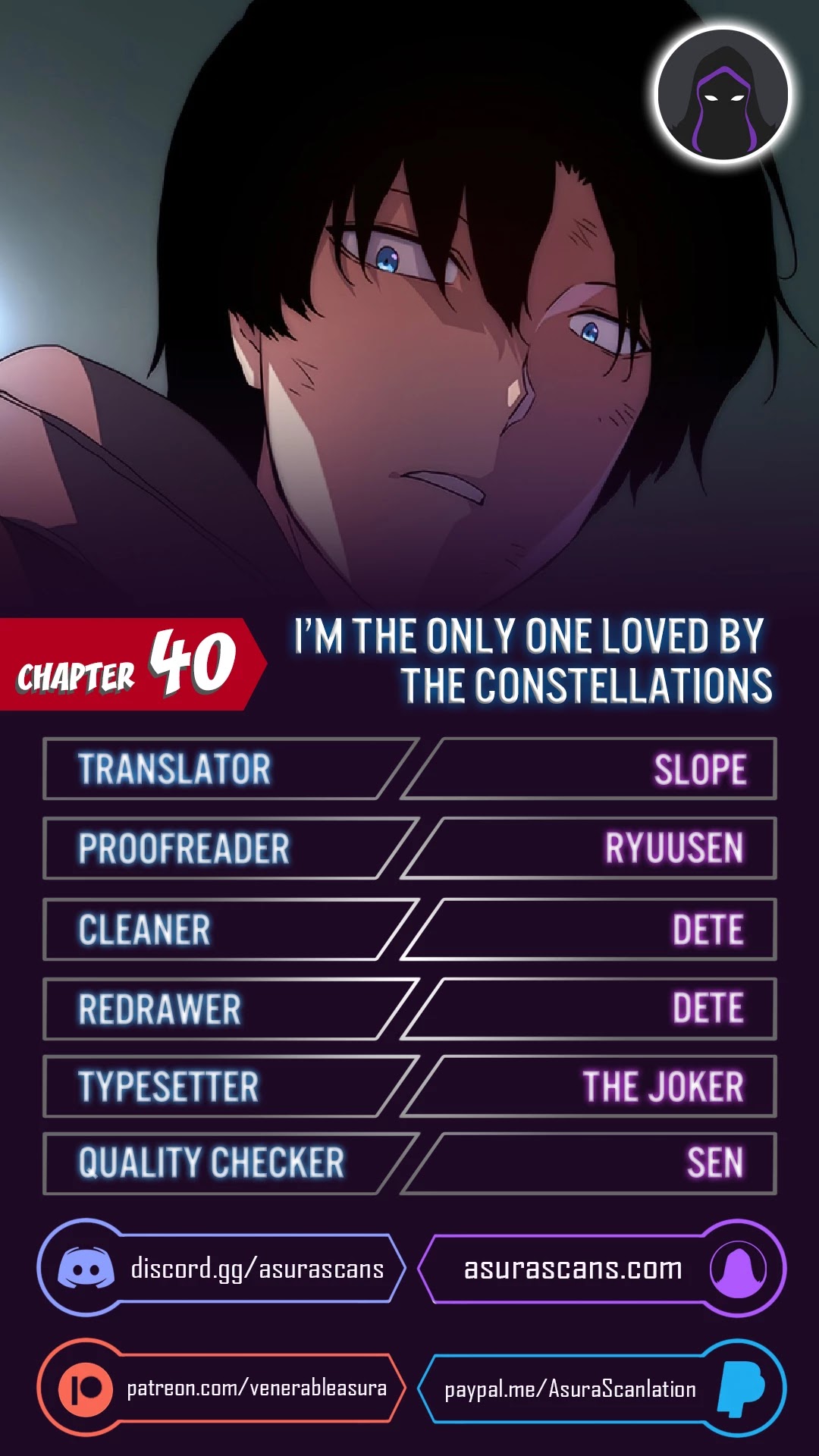 I'm the Only One Loved by the Constellations! Chapter 40 page 1 - Chapter 40