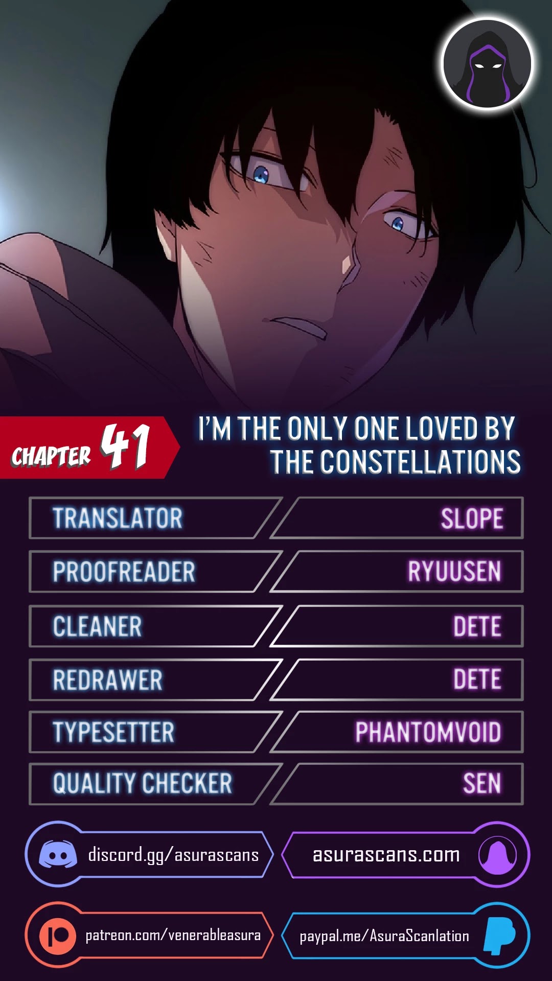 I'm the Only One Loved by the Constellations! Chapter 41 page 1 - Chapter 41