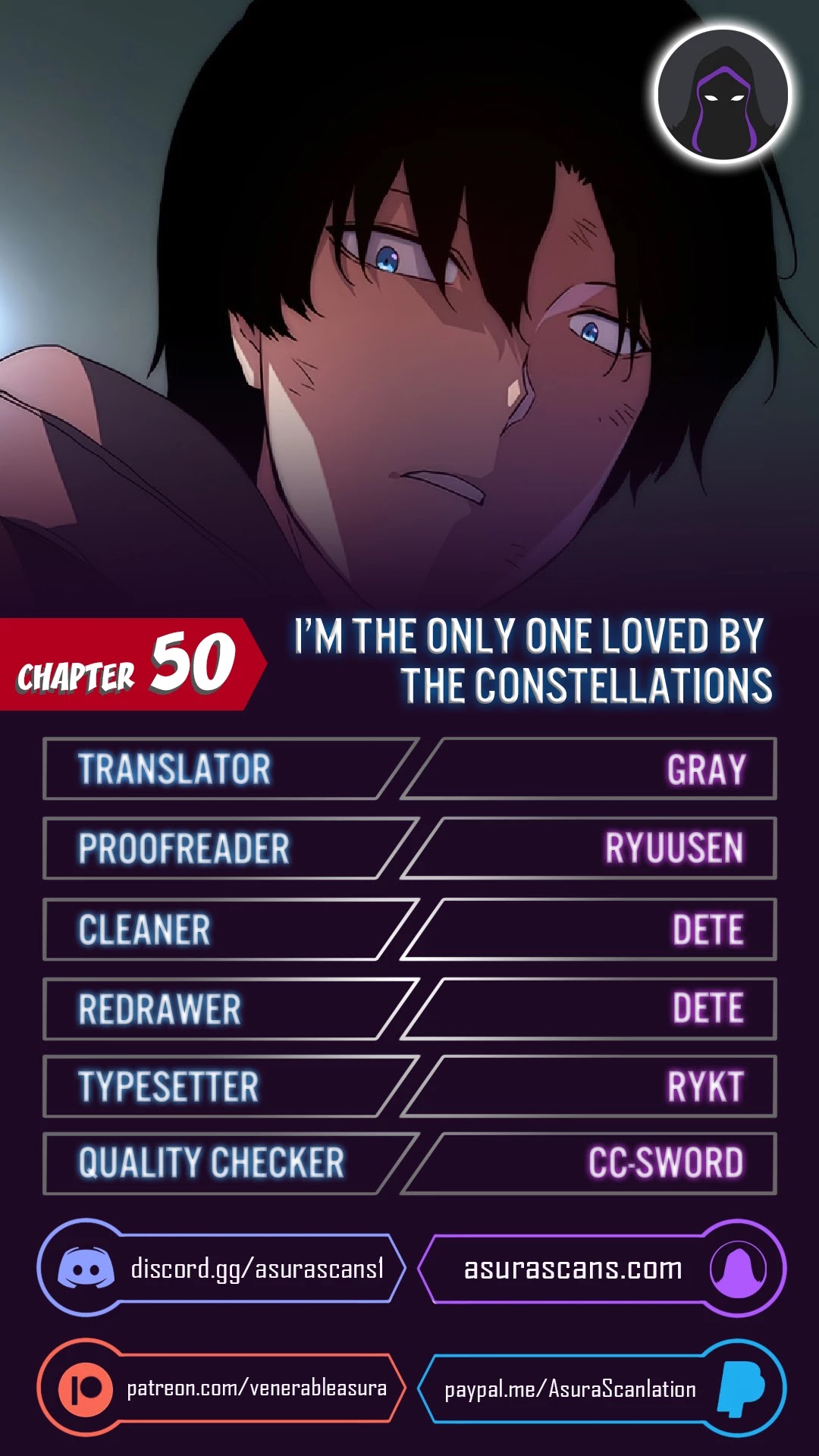 I'm the Only One Loved by the Constellations! Chapter 50 page 1 - Chapter 50