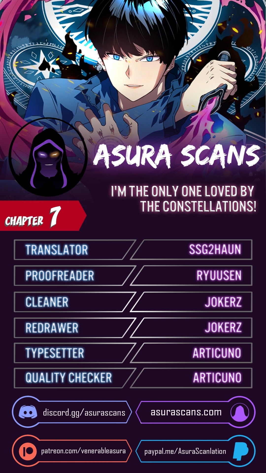 I'm the Only One Loved by the Constellations! Chapter 7 page 1 - Chapter 7