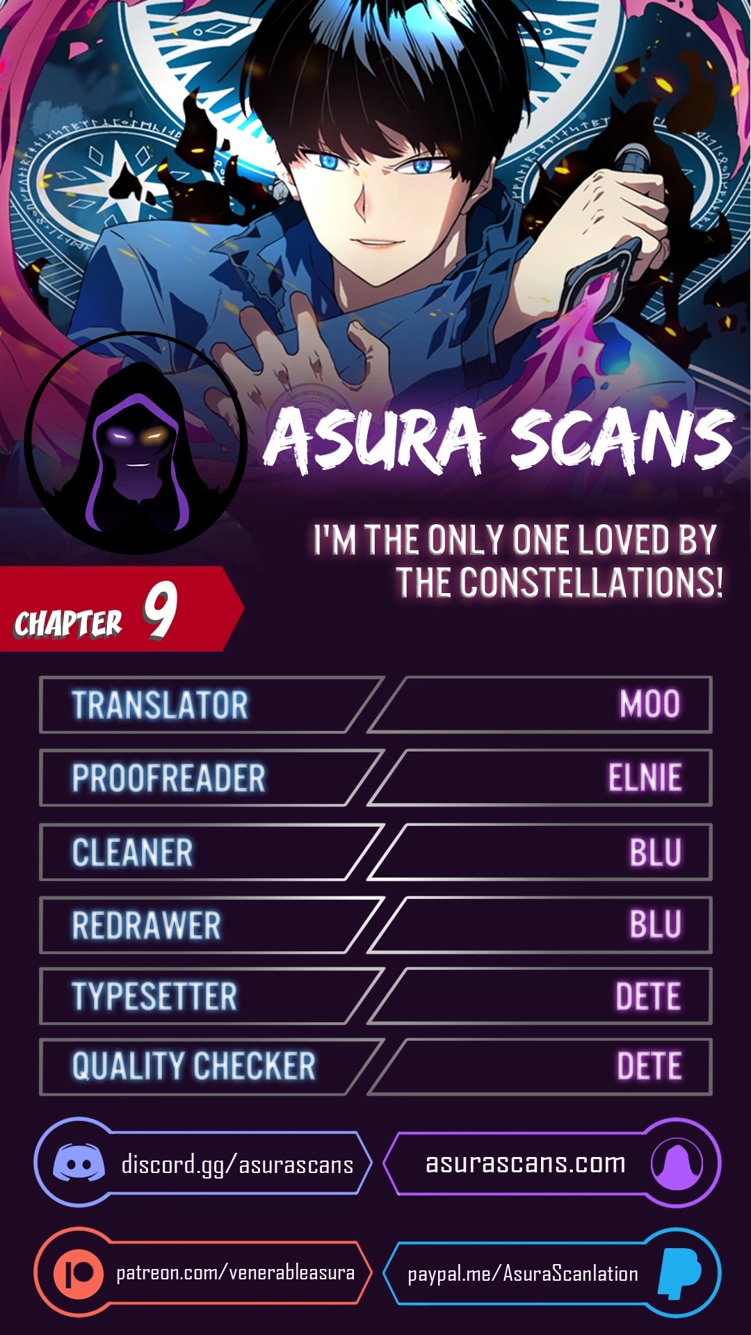 I'm the Only One Loved by the Constellations! Chapter 9 page 1 - Chapter 9