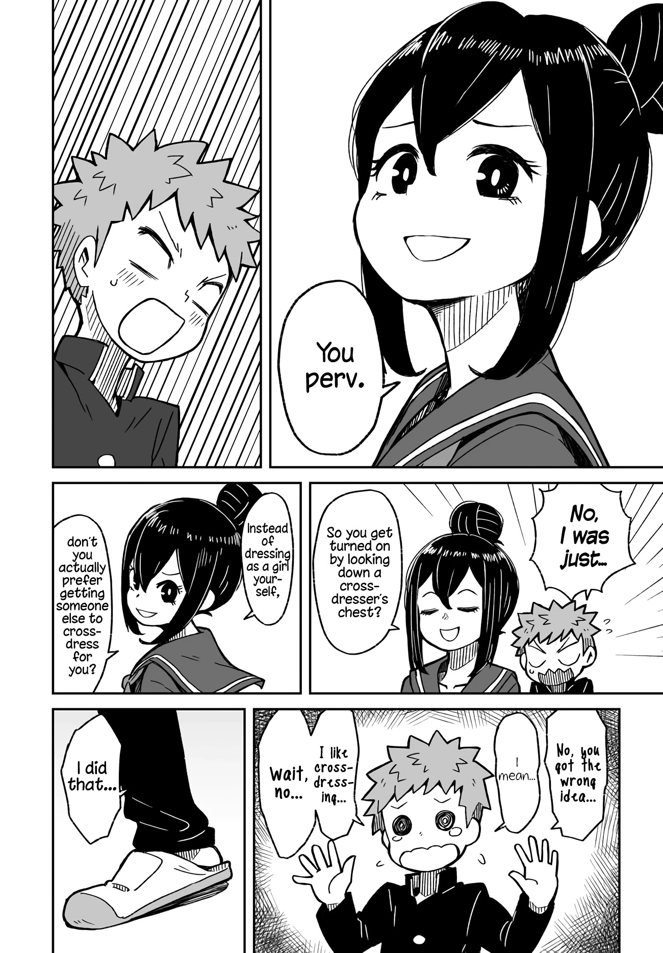 I'm the Only One Not Crossdressing!? Chapter 1 page 10 - Chapter 1