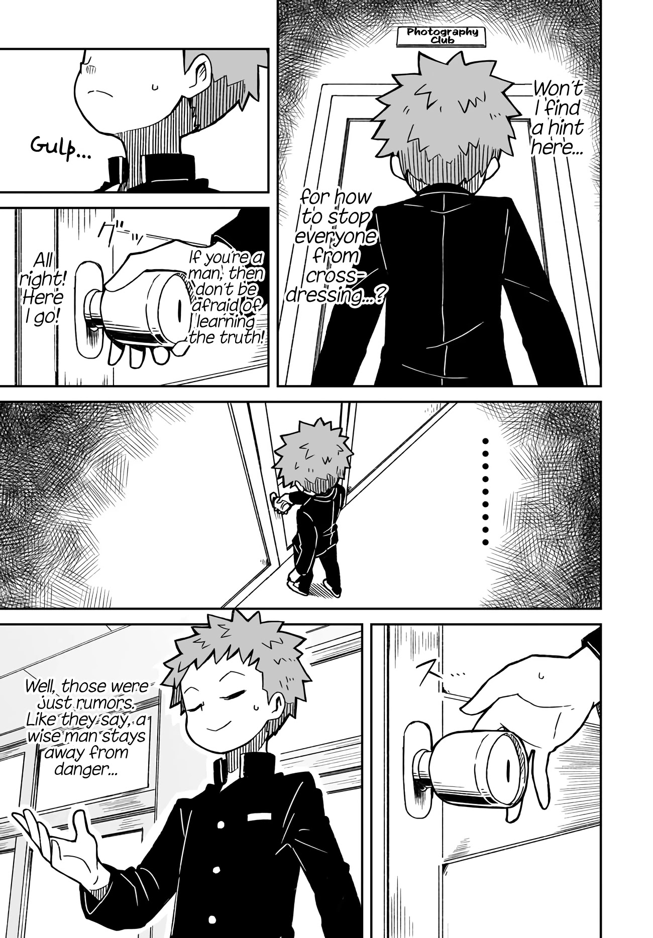 I'm the Only One Not Crossdressing!? Chapter 1 page 5 - Chapter 1