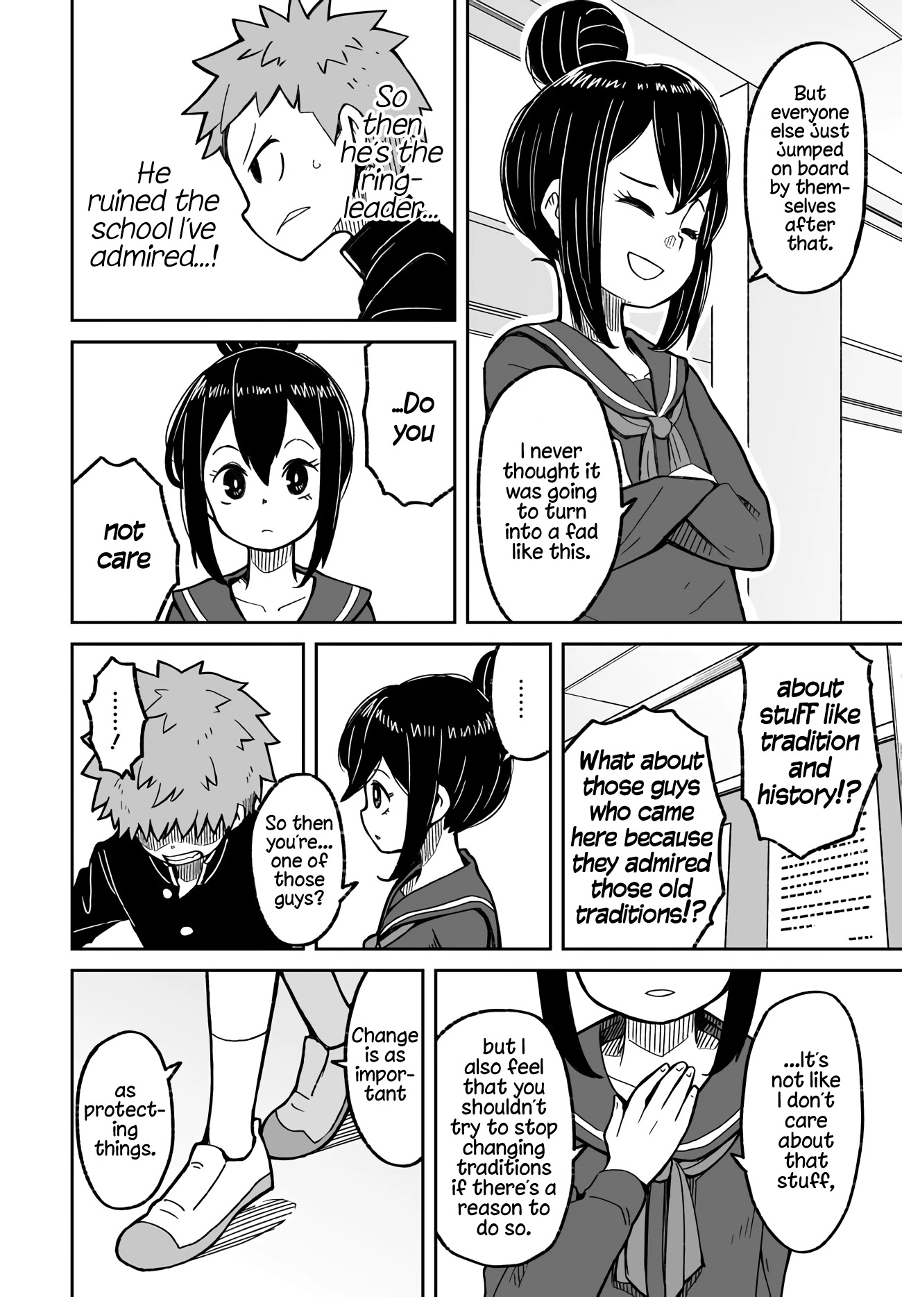 I'm the Only One Not Crossdressing!? Chapter 1 page 8 - Chapter 1