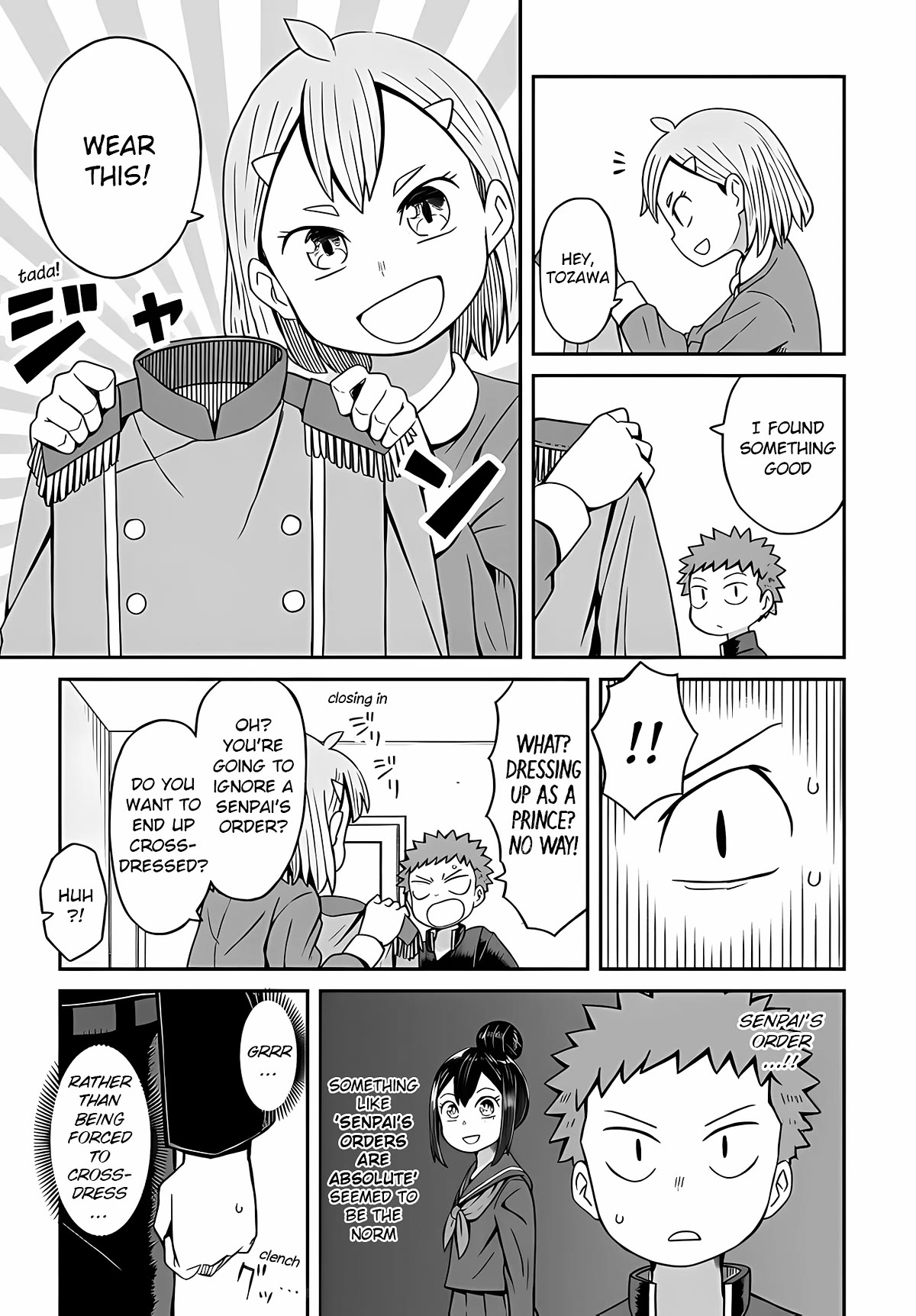 I'm the Only One Not Crossdressing!? Chapter 10 page 11 - Chapter 10: Senpai's Orders are Absolute