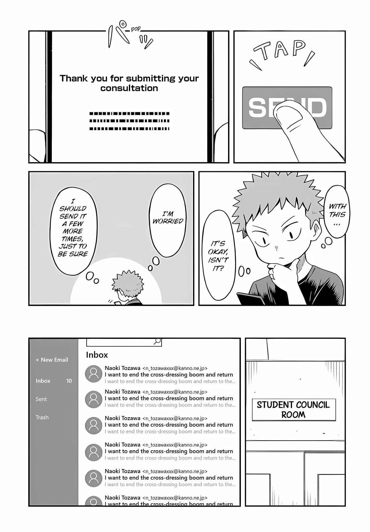 I'm the Only One Not Crossdressing!? Chapter 10 page 2 - Chapter 10: Senpai's Orders are Absolute