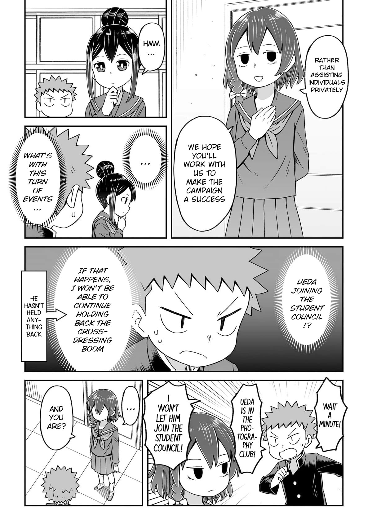 I'm the Only One Not Crossdressing!? Chapter 16 page 11 - Chapter 16: The Student Council Starts Moving