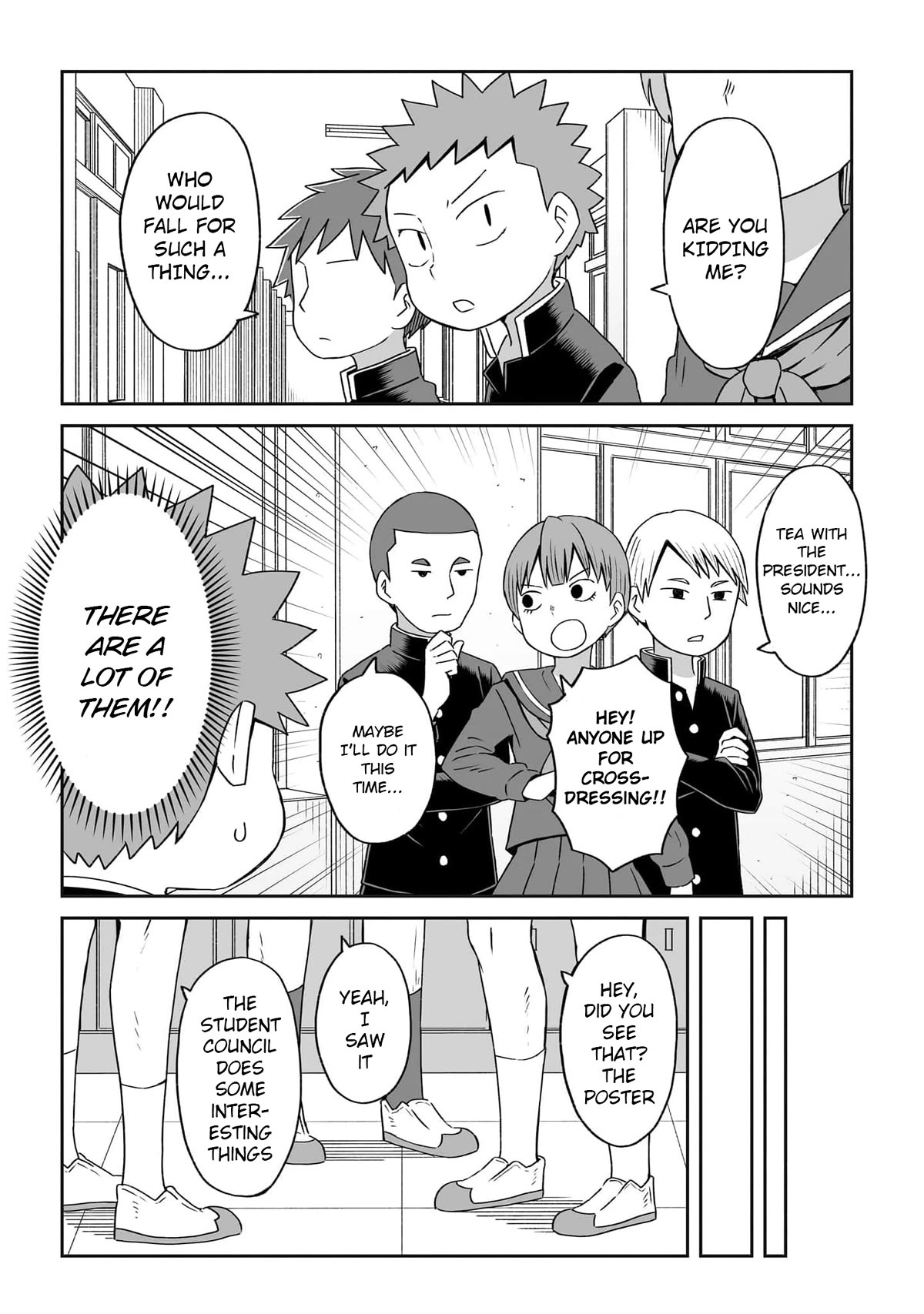I'm the Only One Not Crossdressing!? Chapter 16 page 3 - Chapter 16: The Student Council Starts Moving