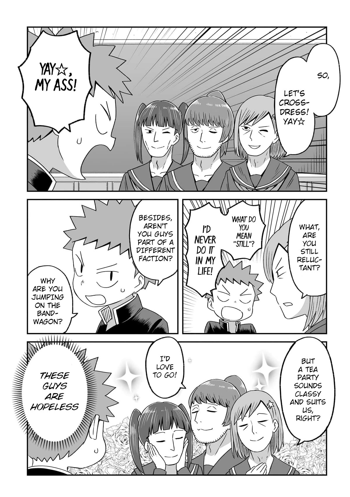 I'm the Only One Not Crossdressing!? Chapter 16 page 4 - Chapter 16: The Student Council Starts Moving