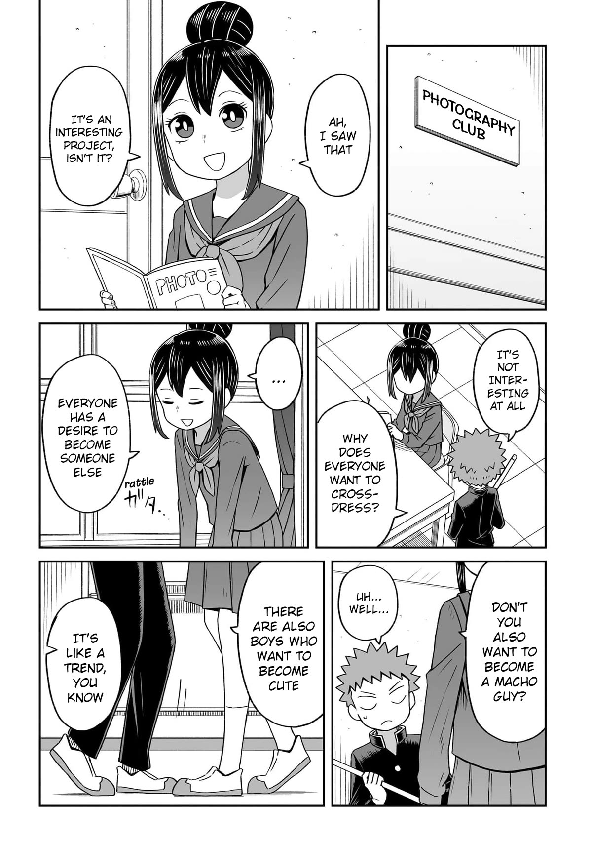 I'm the Only One Not Crossdressing!? Chapter 16 page 5 - Chapter 16: The Student Council Starts Moving