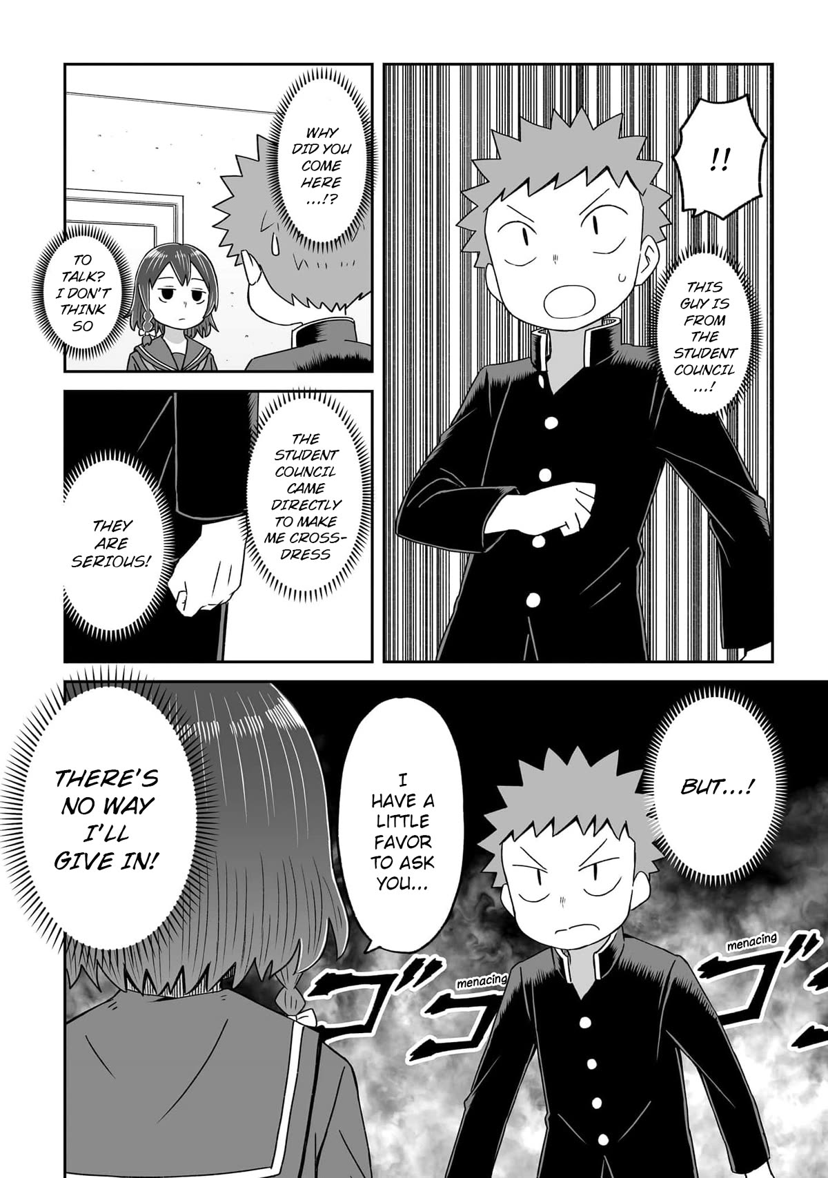 I'm the Only One Not Crossdressing!? Chapter 16 page 8 - Chapter 16: The Student Council Starts Moving