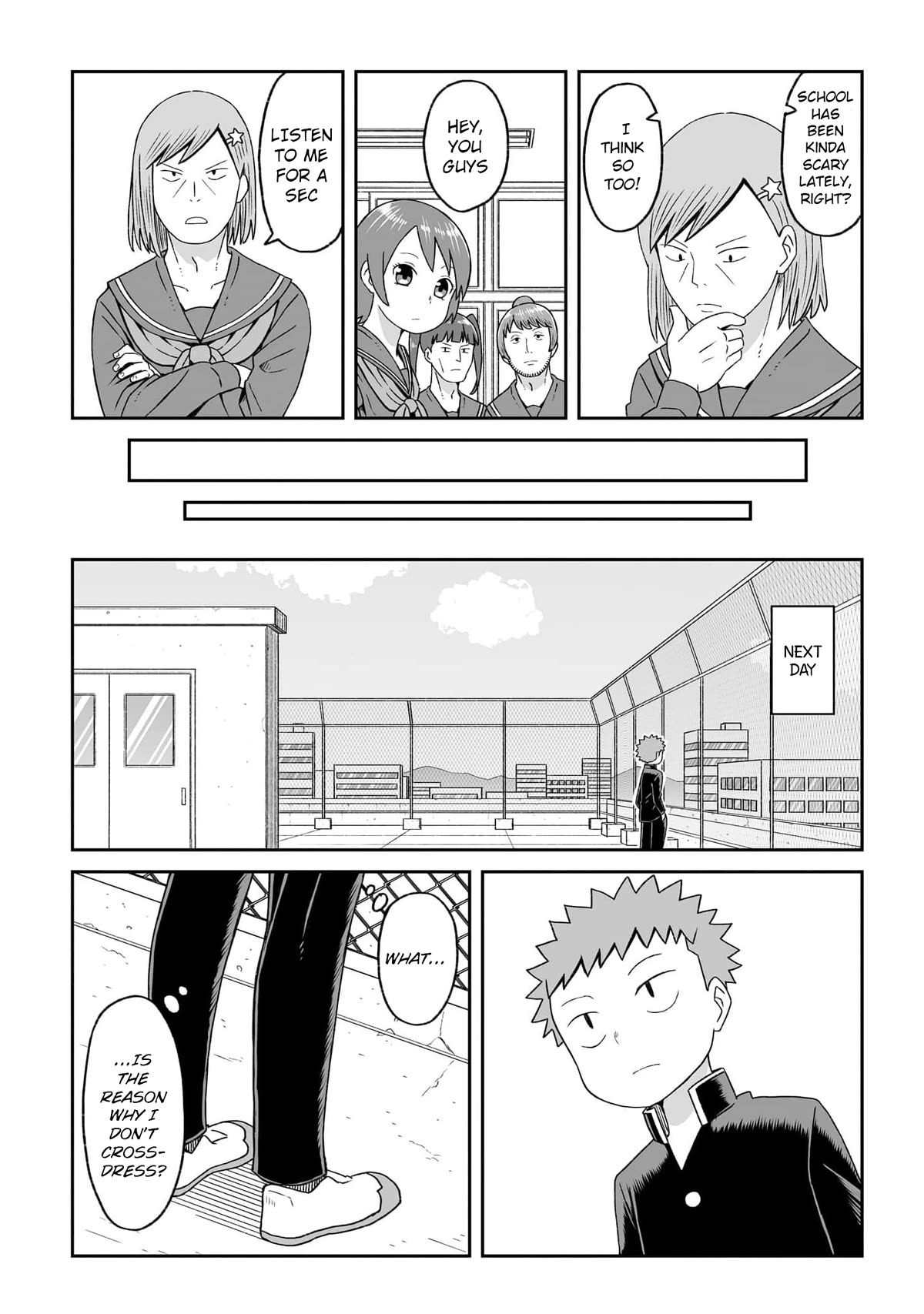 I'm the Only One Not Crossdressing!? Chapter 17 page 10 - Chapter 17: Men's Clothing Hunt