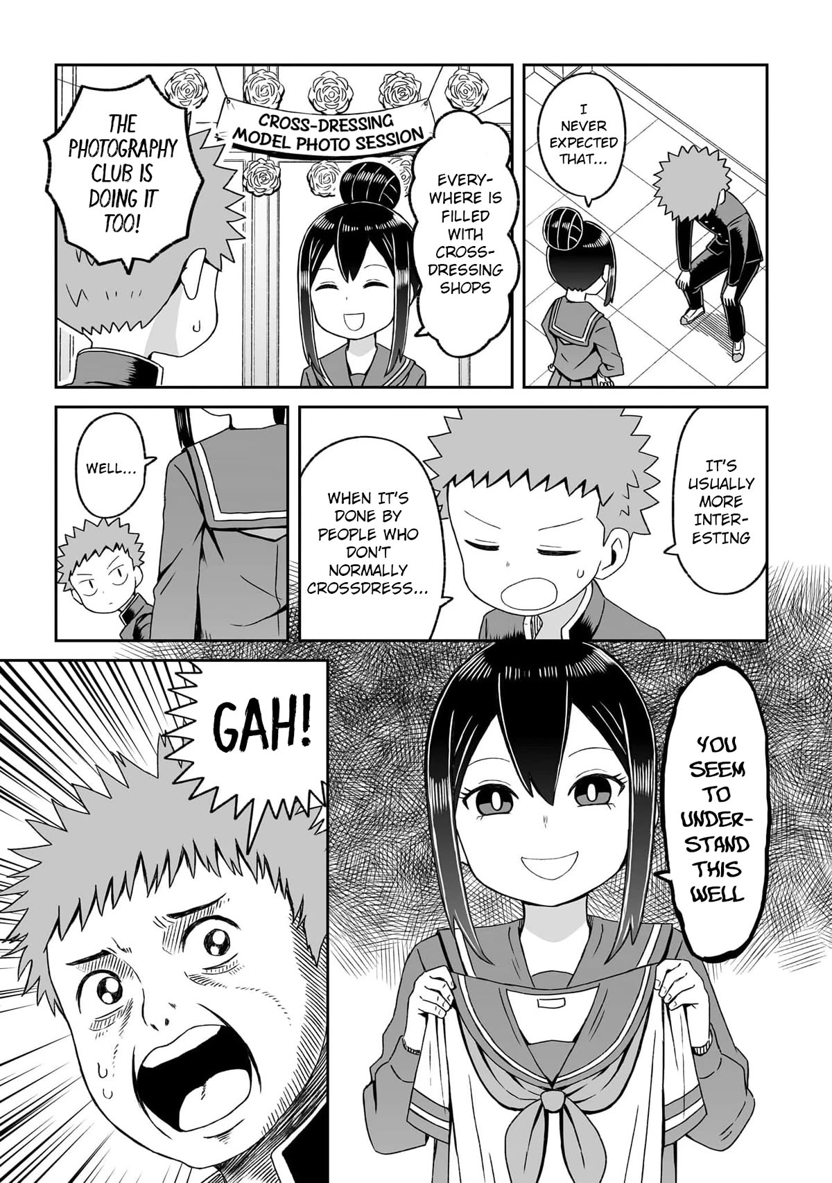 I'm the Only One Not Crossdressing!? Chapter 18.5 page 5 - Chapter 18.5: The Cultural Festival is a Crossdressing Festival [END]