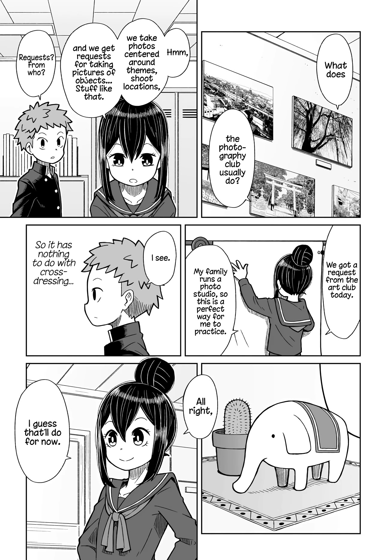 I'm the Only One Not Crossdressing!? Chapter 2 page 4 - Chapter 2