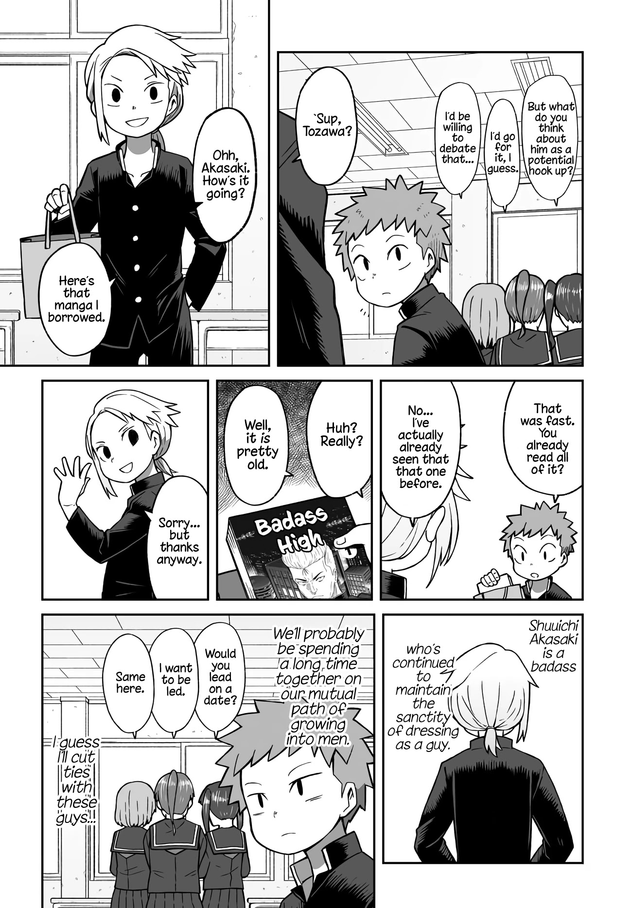 I'm the Only One Not Crossdressing!? Chapter 3 page 4 - Chapter 3