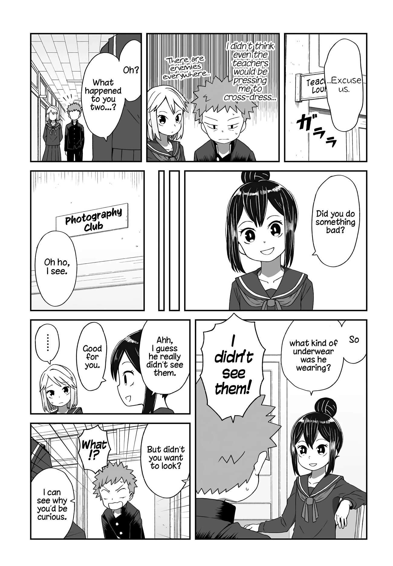 I'm the Only One Not Crossdressing!? Chapter 4 page 10 - Chapter 4