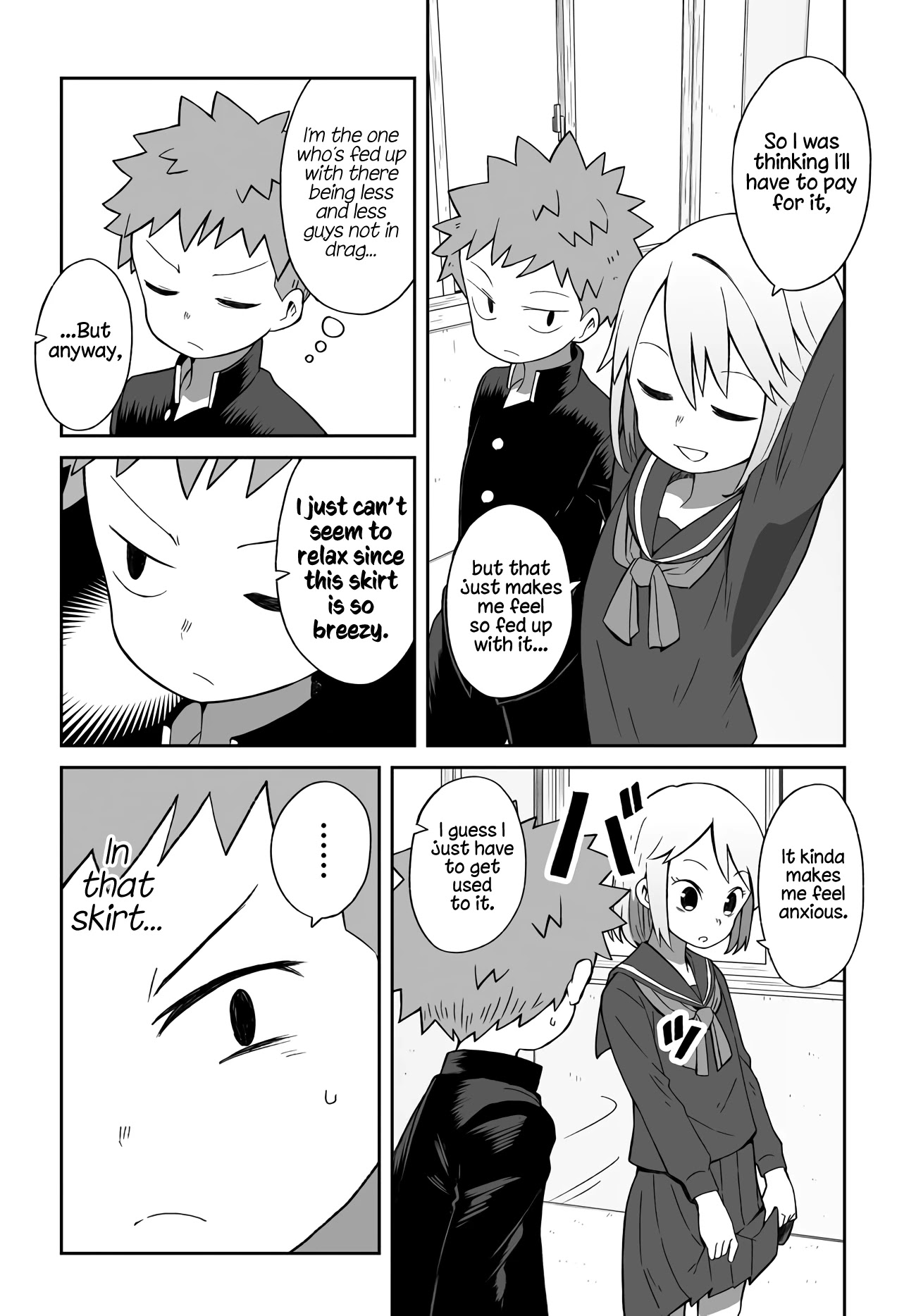 I'm the Only One Not Crossdressing!? Chapter 4 page 3 - Chapter 4