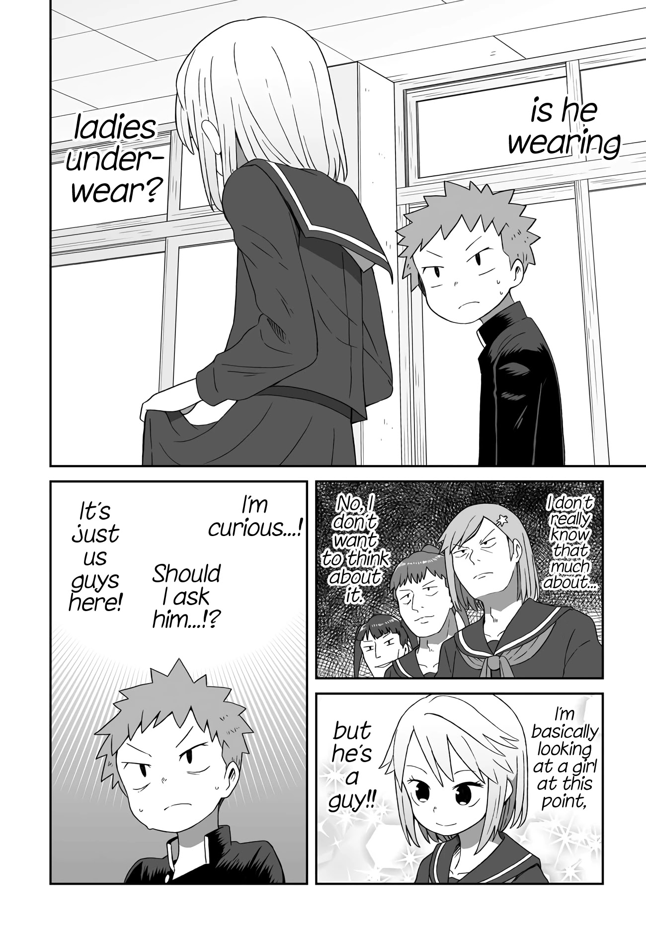 I'm the Only One Not Crossdressing!? Chapter 4 page 4 - Chapter 4