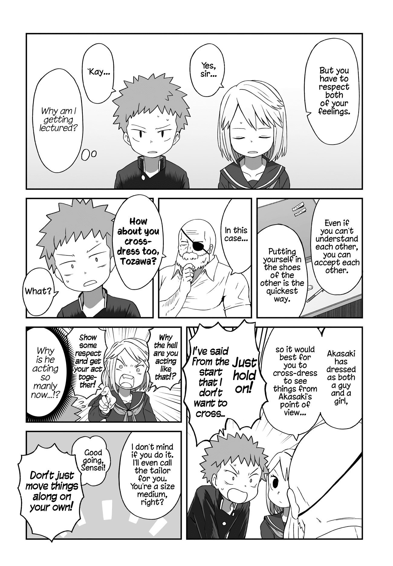 I'm the Only One Not Crossdressing!? Chapter 4 page 9 - Chapter 4