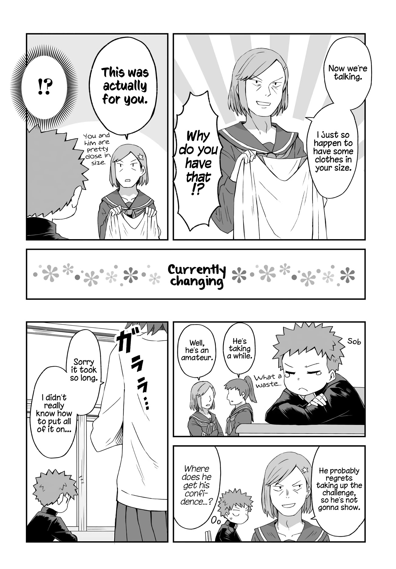 I'm the Only One Not Crossdressing!? Chapter 5 page 5 - Chapter 5